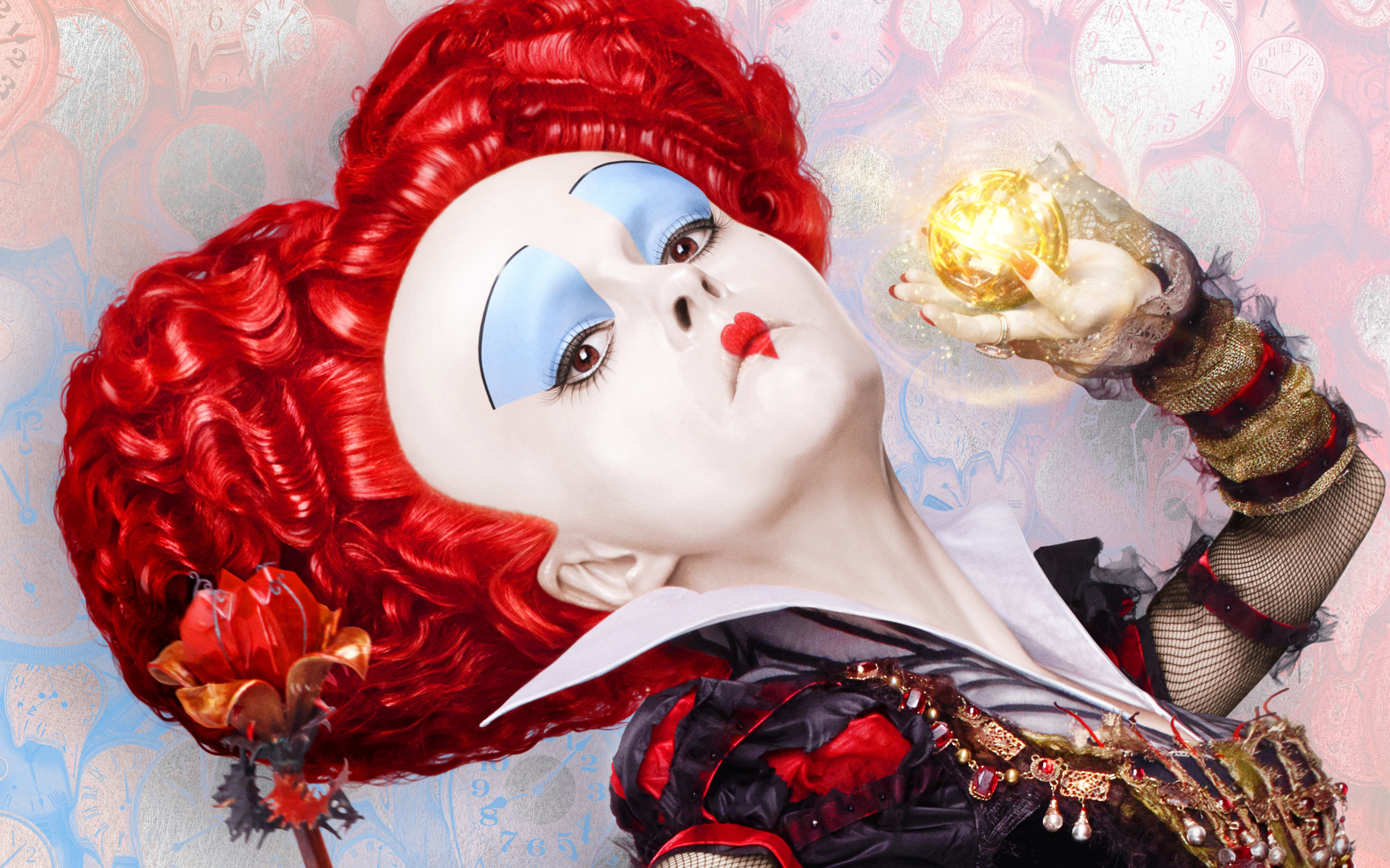 Alice, Looking Glass, Red Queen, Wallpaper, 2880x1800 HD Desktop