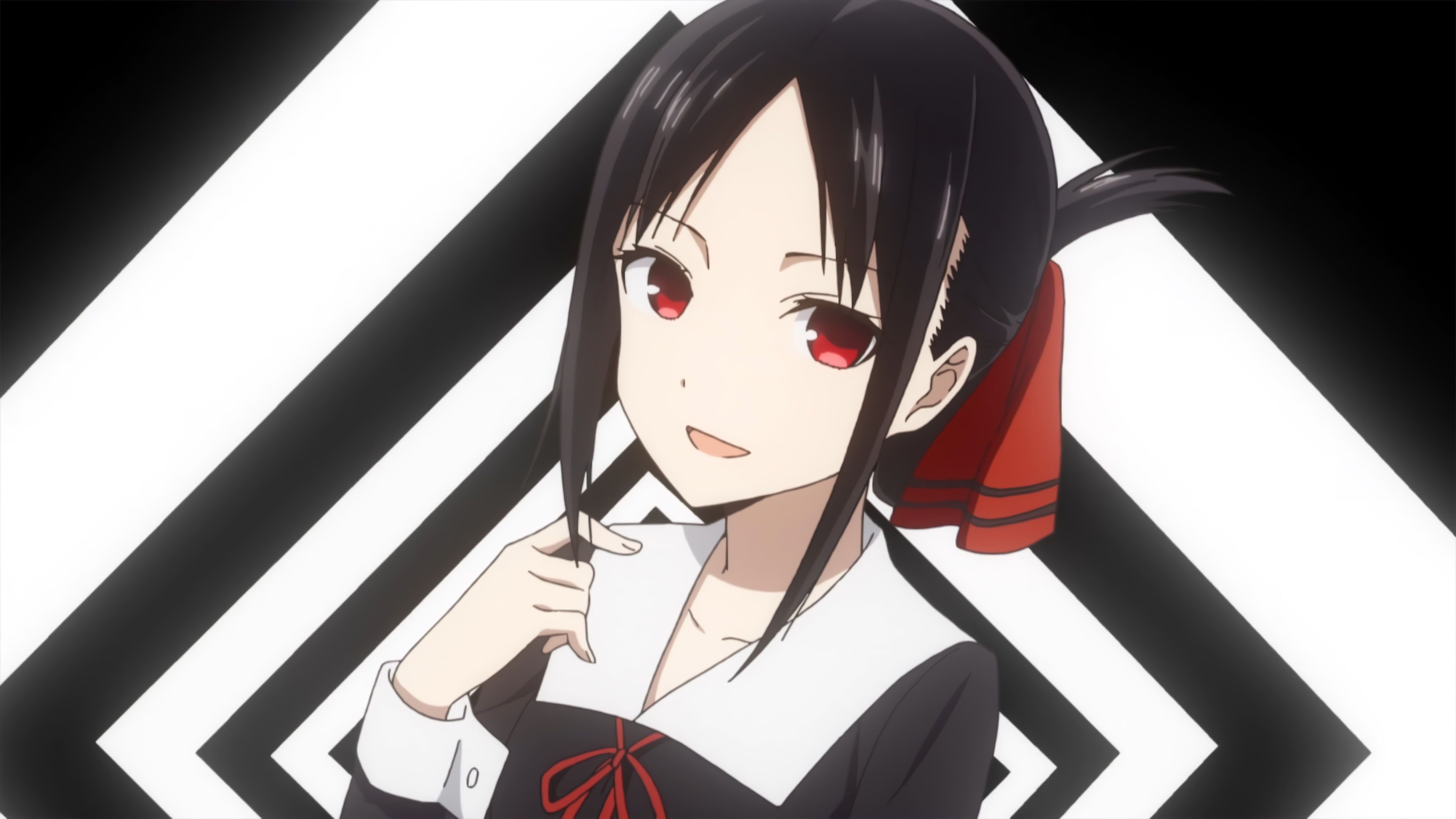 Kaguya Shinomiya, Anime girl, Emo style, Themed photo shoot, 3840x2160 4K Desktop