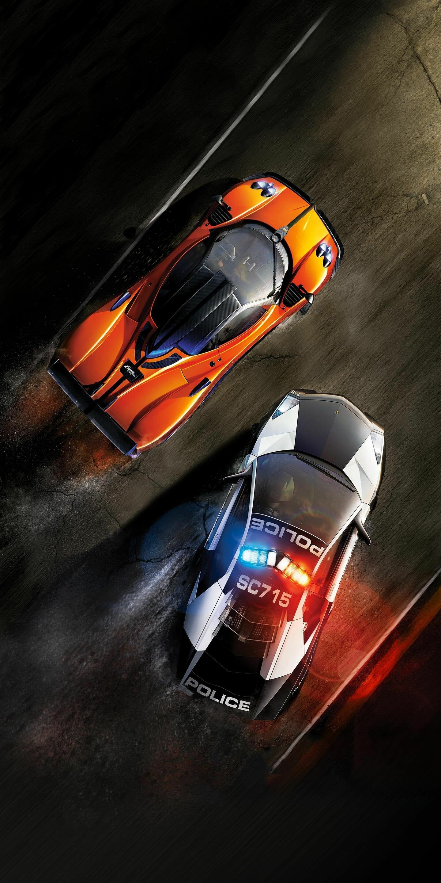 Need for Speed: NFS Hot Pursuit, A 2010 racing video game developed by Criterion Games. 1440x2880 HD Wallpaper.