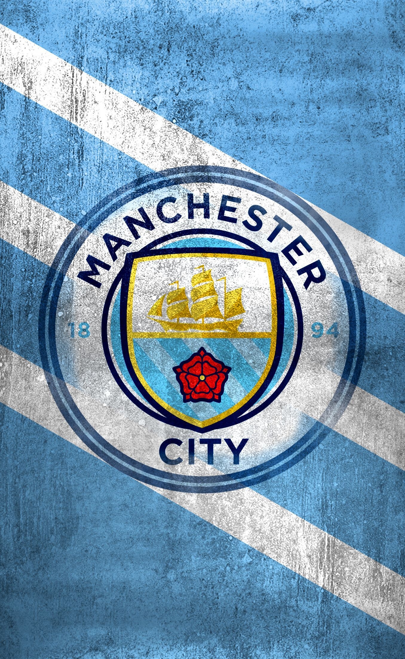 Manchester City FC, Iconic logo, Fan loyalty, Football heritage, 1360x2210 HD Phone