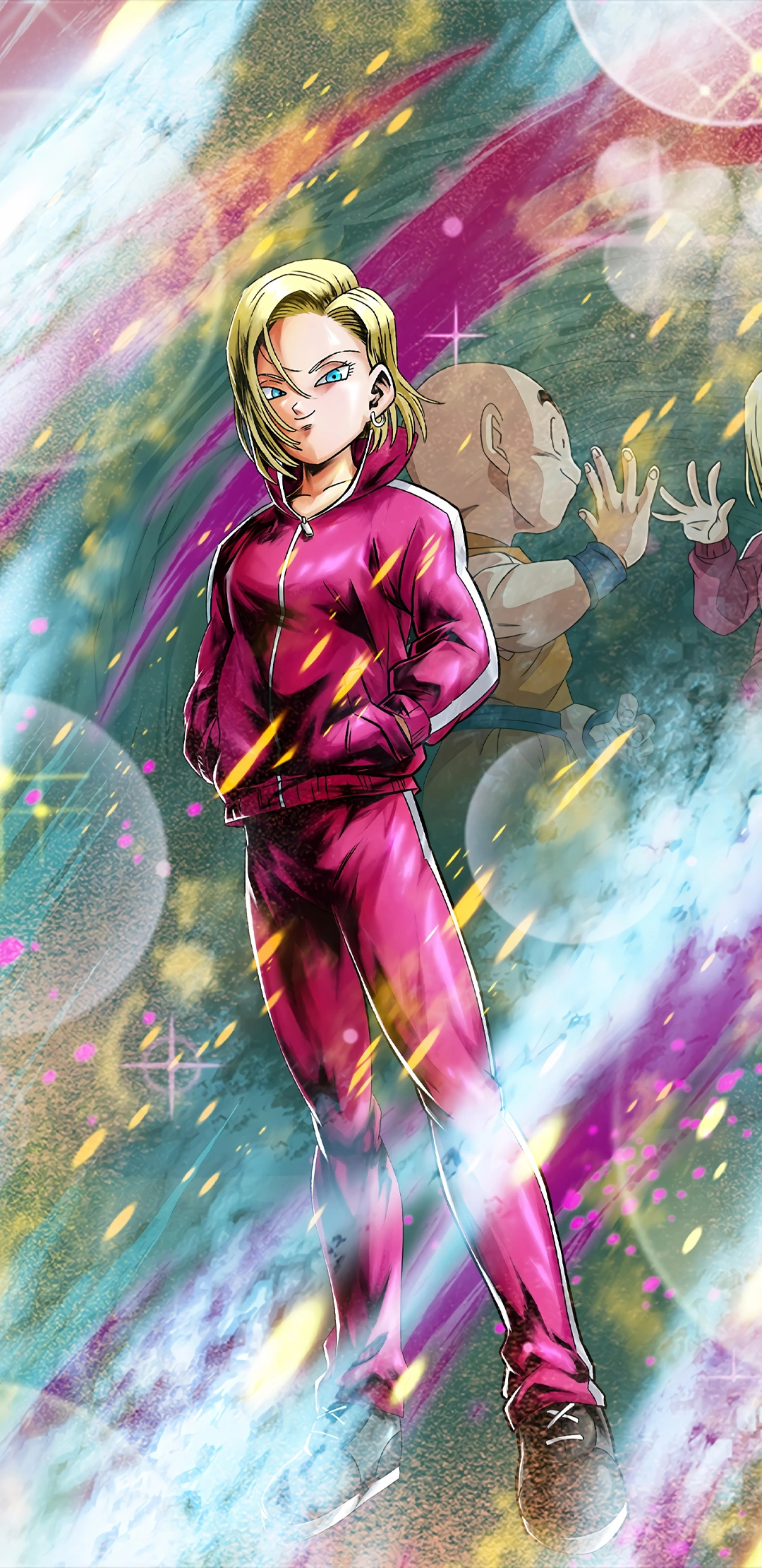 Android 18, Dragon Ball Legends, Blue SP, 1080x2220 HD Phone