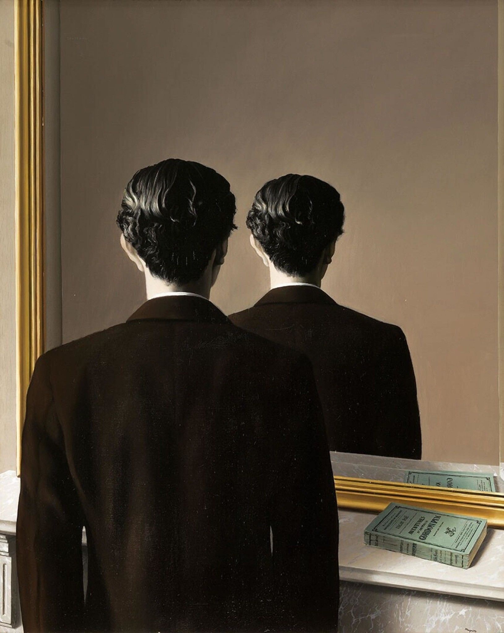 Ren Magritte, Surrealist painter, Conceptual art, Enigmatic symbolism, 1630x2050 HD Phone