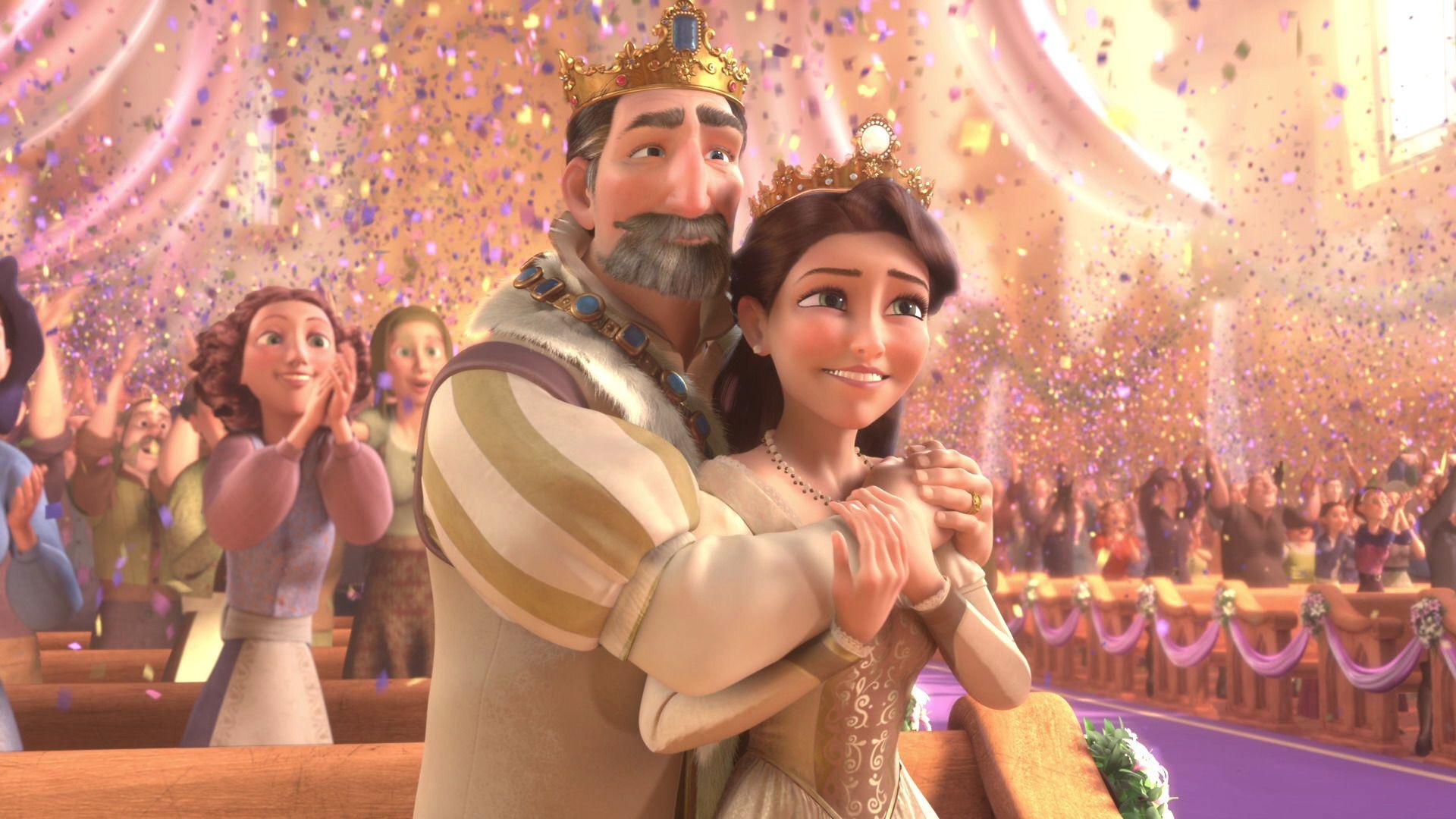 The king & queen, Tangled Ever After, Disney kids, Tangled Ever After, 1920x1080 Full HD Desktop