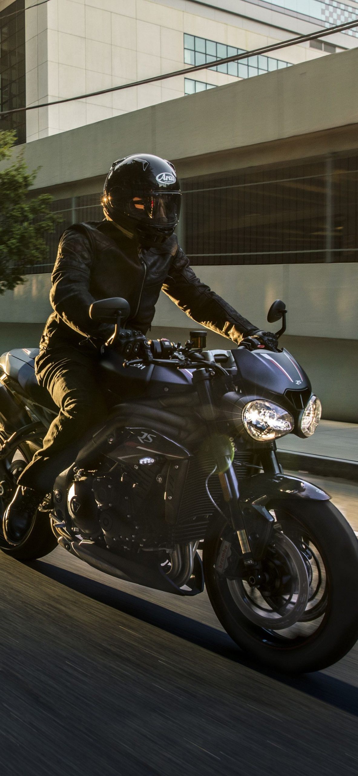 Triumph Street Triple RS, Badass motorcycle wallpapers, Perfect for iPhones and Androids, 1190x2560 HD Phone