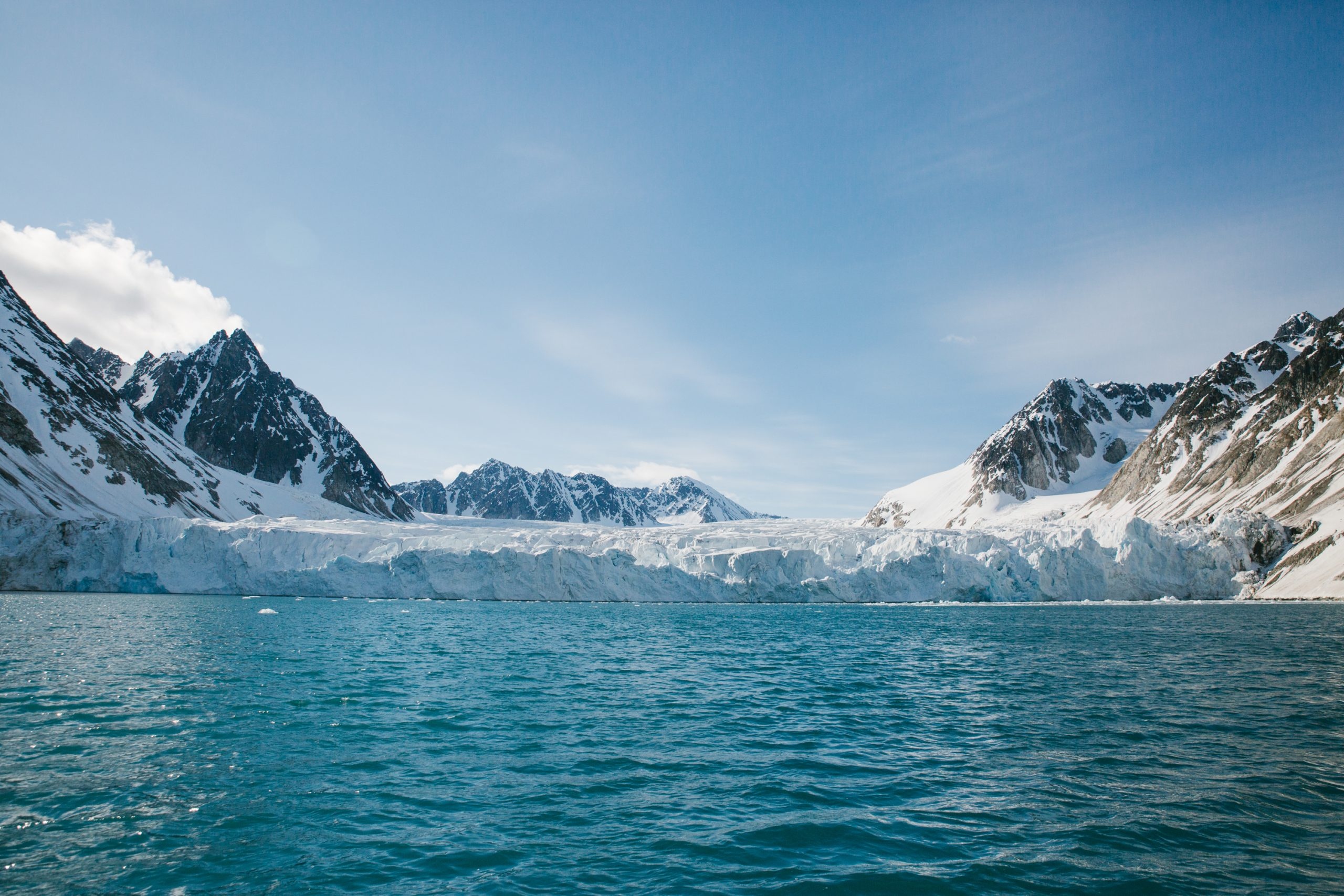 Spitsbergen National Park, West Svalbard, Arctic expedition, Polar ice edge, 2560x1710 HD Desktop