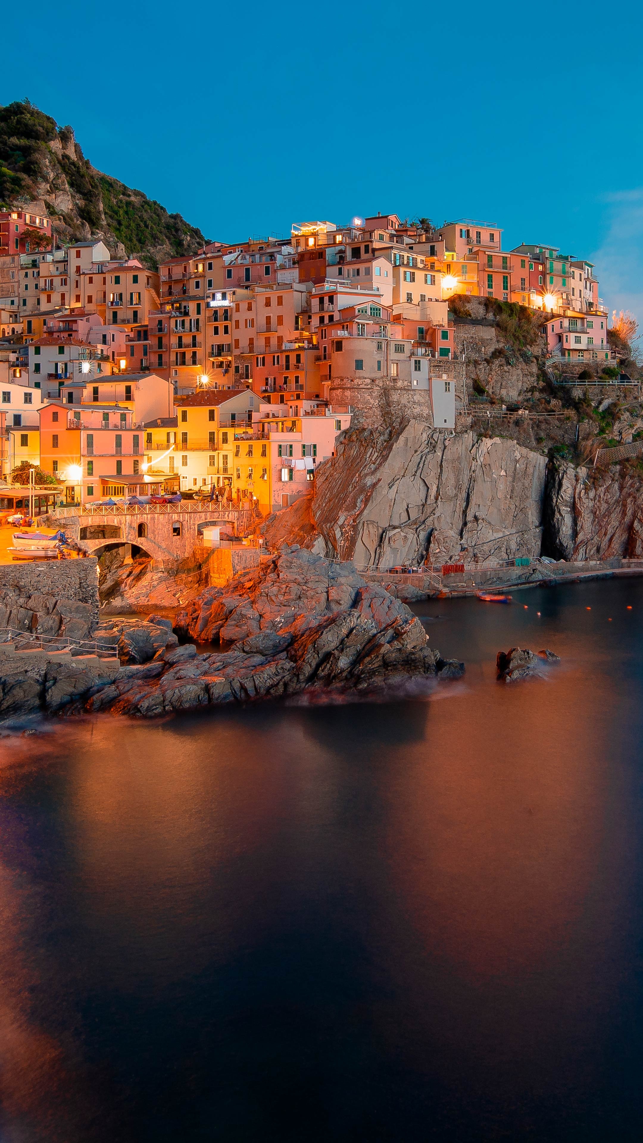 Cinque Terre, Xiaomi community, Dedicated photography, 2160x3840 4K Phone
