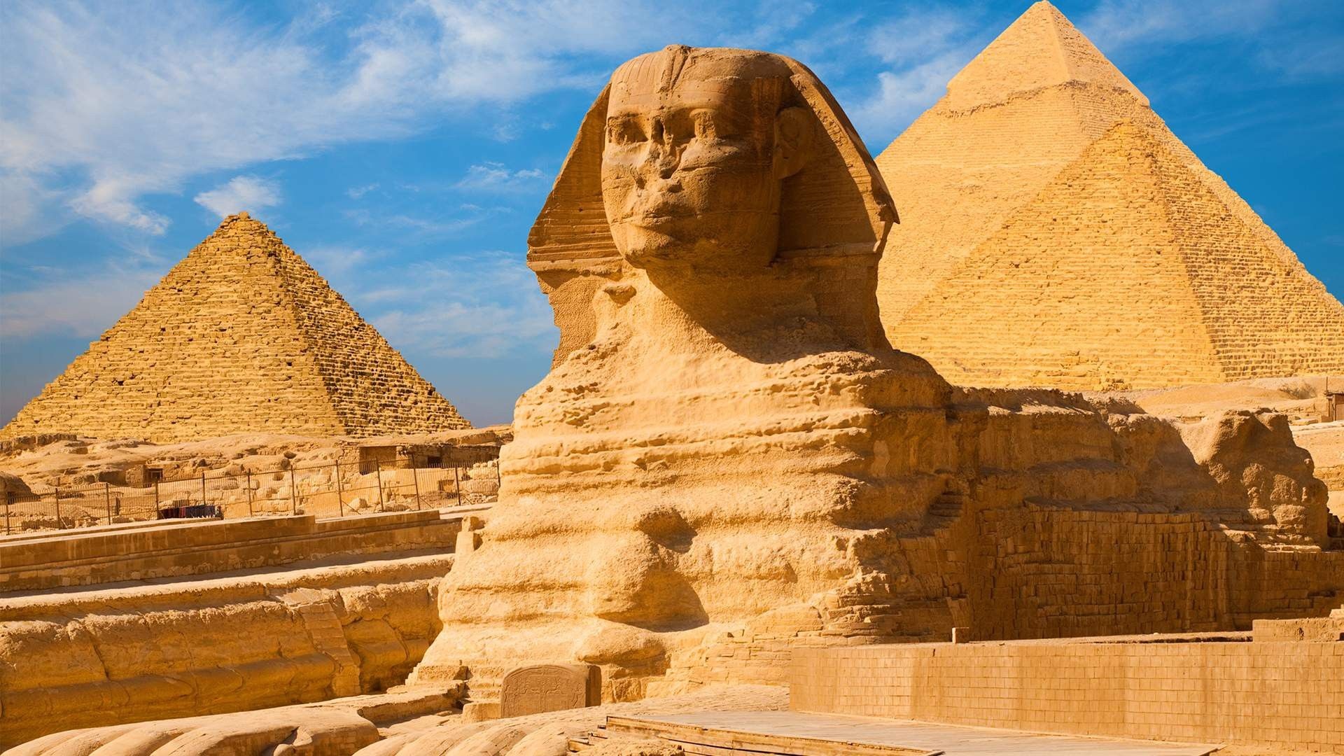 The Great Sphinx, History obsessed, Ancient Egyptian, Historical monument, 1920x1080 Full HD Desktop