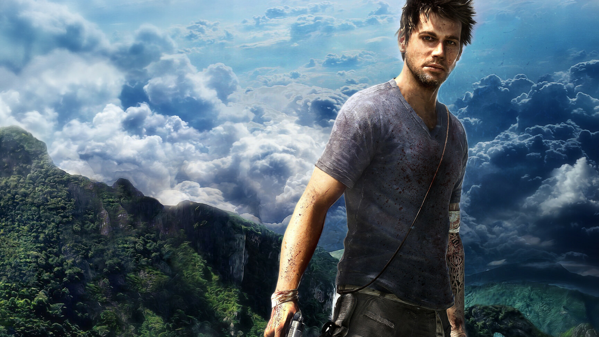 Far Cry 3: An open world first-person shooter set on an island unlike any other, Jason Brody. 1920x1080 Full HD Wallpaper.