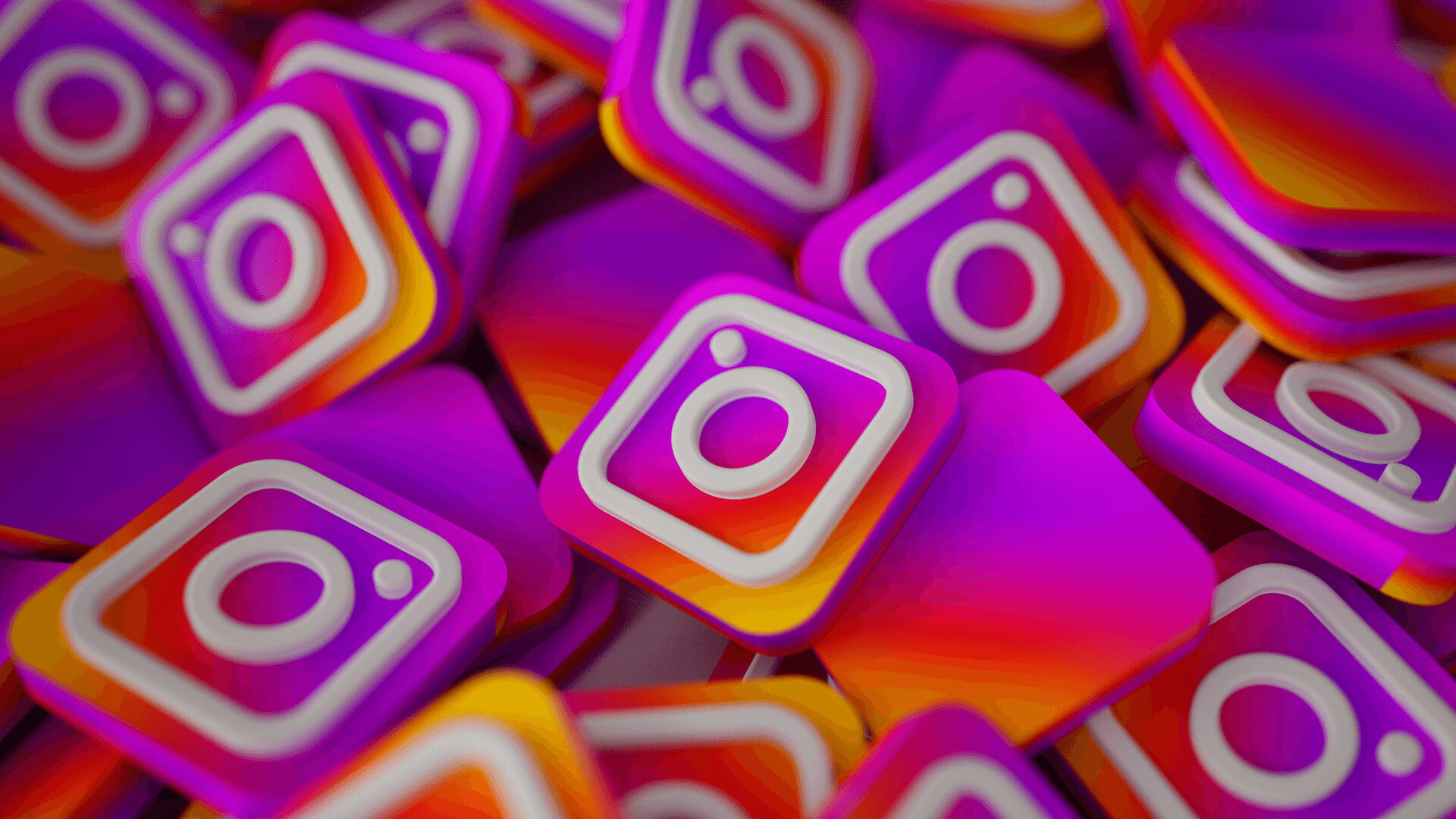 Instagram: Social media, Insta, Online photo-sharing. 1920x1080 Full HD Wallpaper.