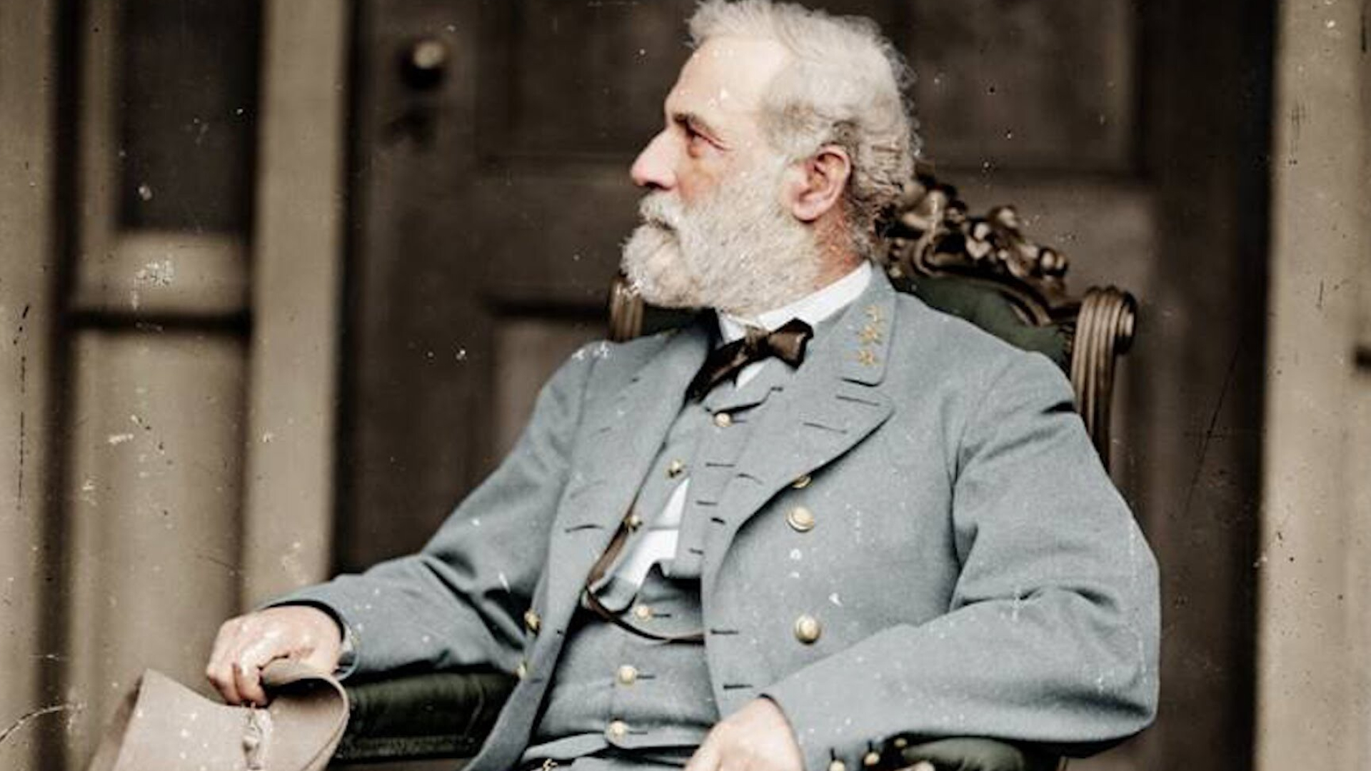 General Lee (Robert Edward): Vintage, A Confederate general who led southern forces against the Union Army, Richmond. 1920x1080 Full HD Background.