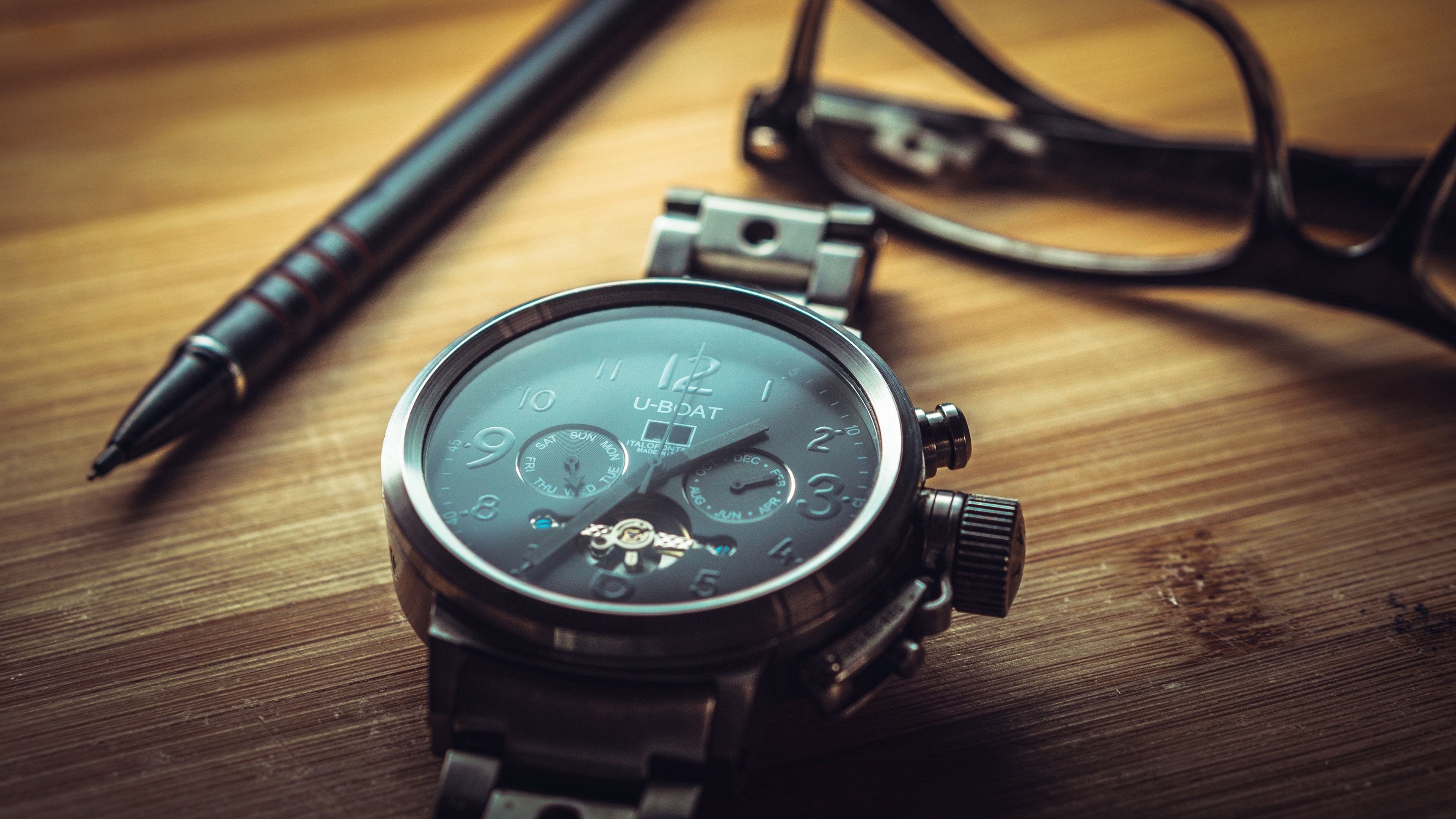 Watches, 4K wallpapers, Luxury timepieces, Timepiece elegance, 3840x2160 4K Desktop
