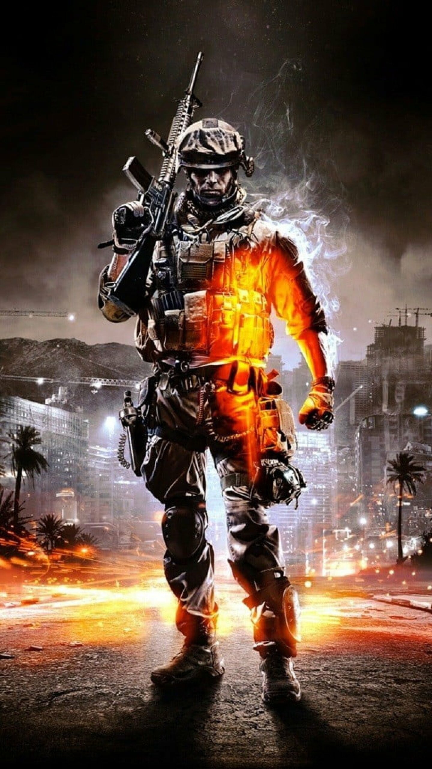 Battlefield 3: BF series, Focus on large-scale, online multiplayer battles. 1440x2560 HD Wallpaper.
