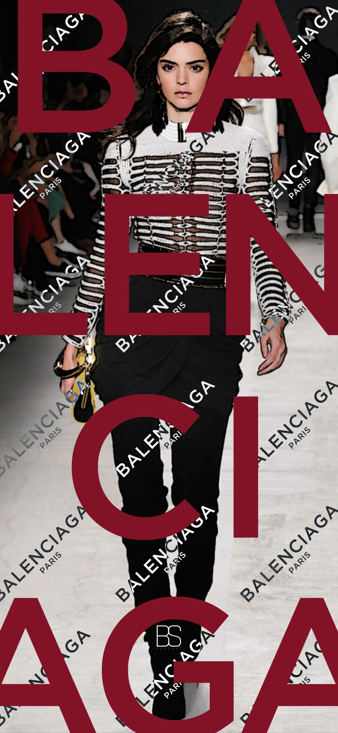 Balenciaga: Brand, Known for setting trends, Spain. 1130x2440 HD Background.