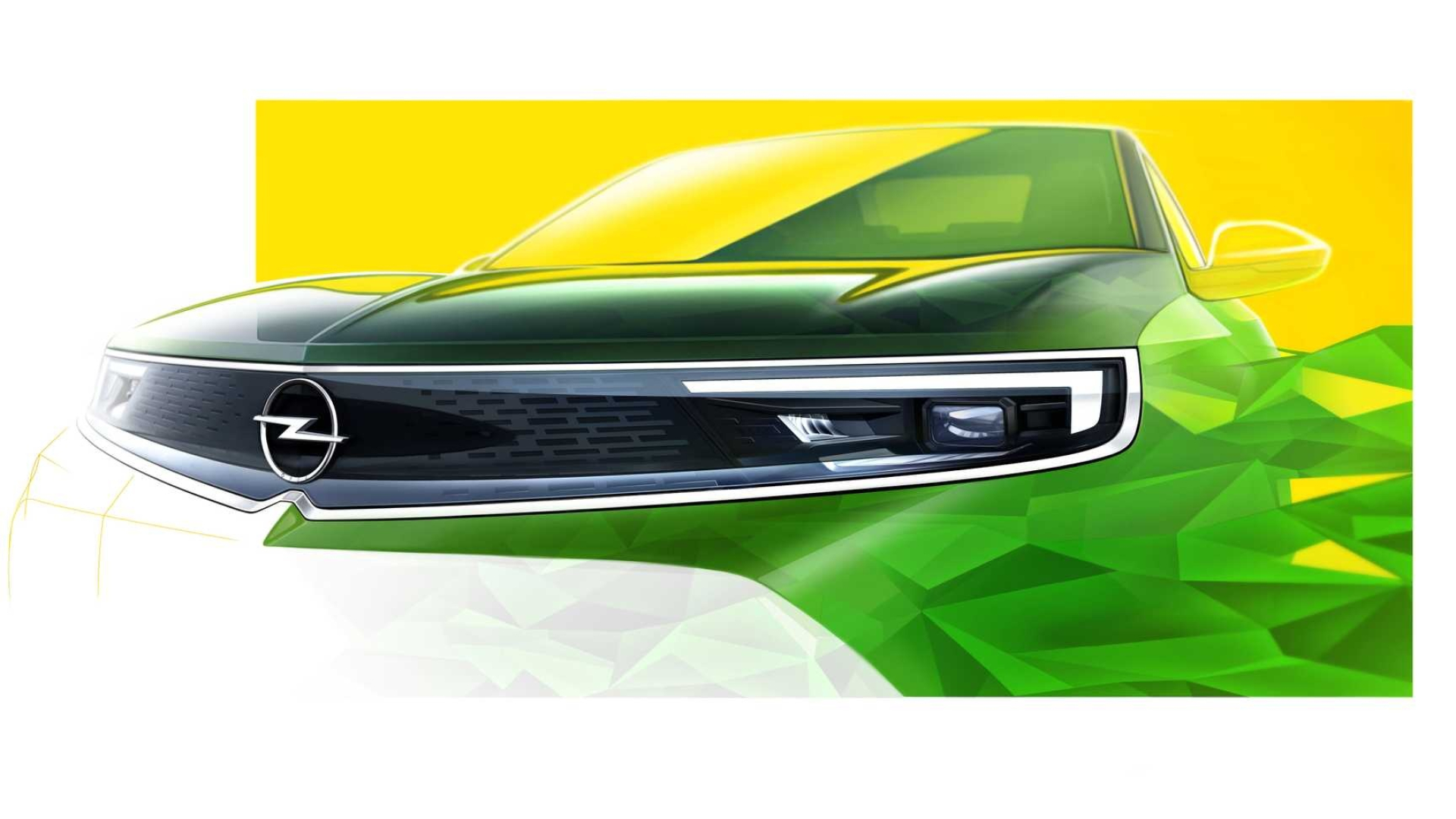 Opel Mokka, 2020 model, Front design, Car update, 1920x1080 Full HD Desktop