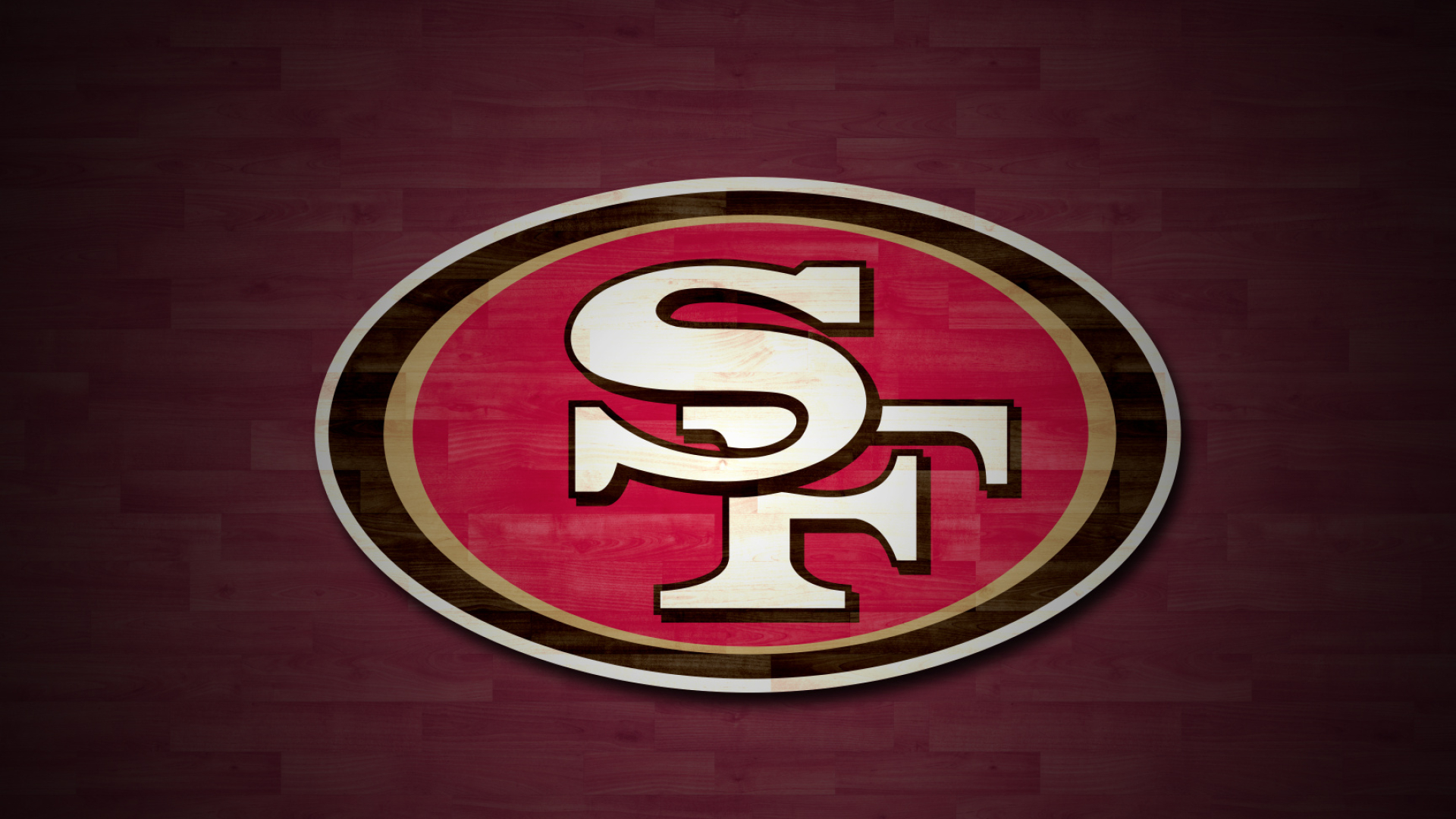 49ers logo, San Francisco pride, Sports symbol, NFL heritage, 1920x1080 Full HD Desktop