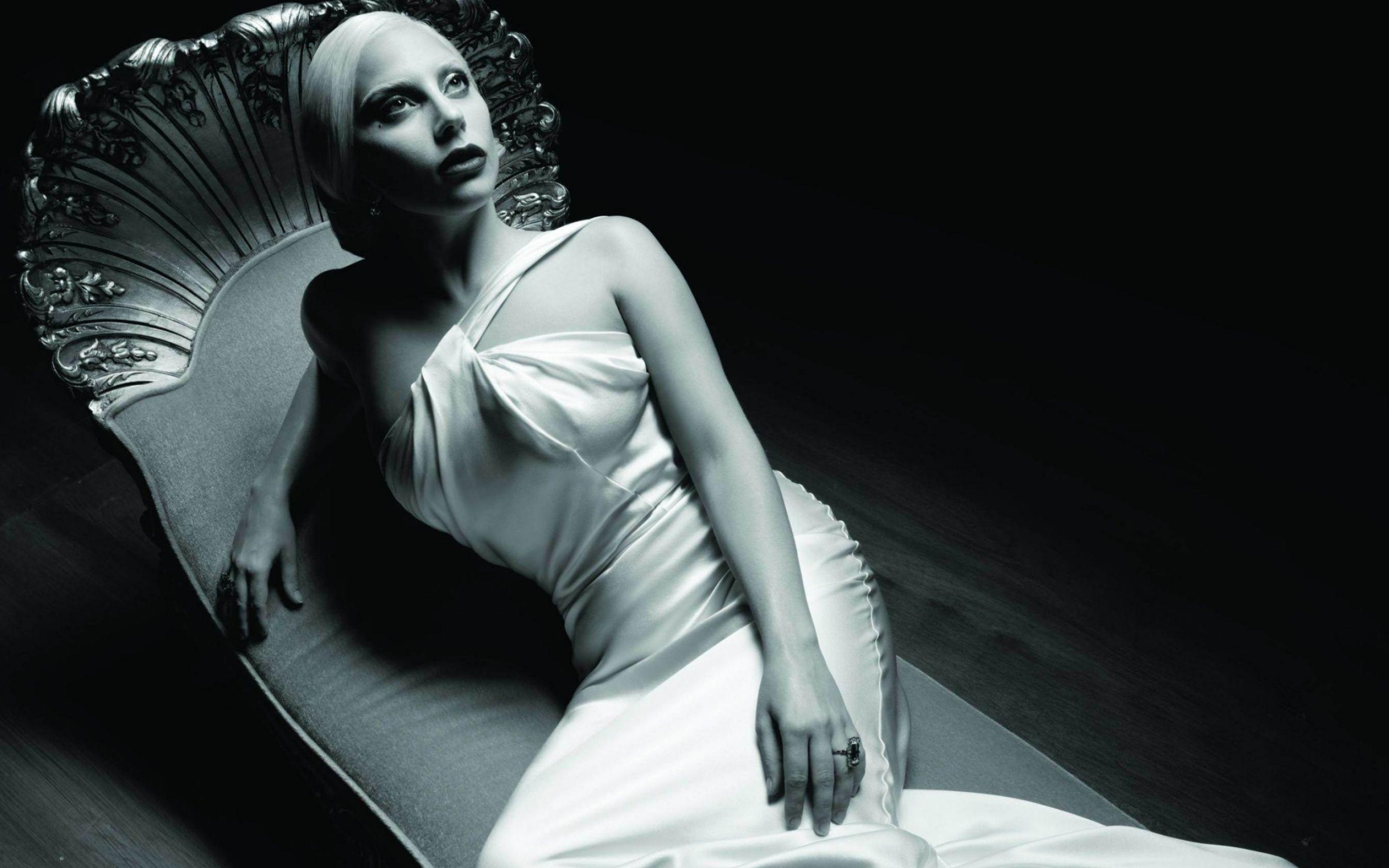 Lady Gaga: Released the jazz album Cheek to Cheek (2014) with Tony Bennett. 2560x1600 HD Wallpaper.
