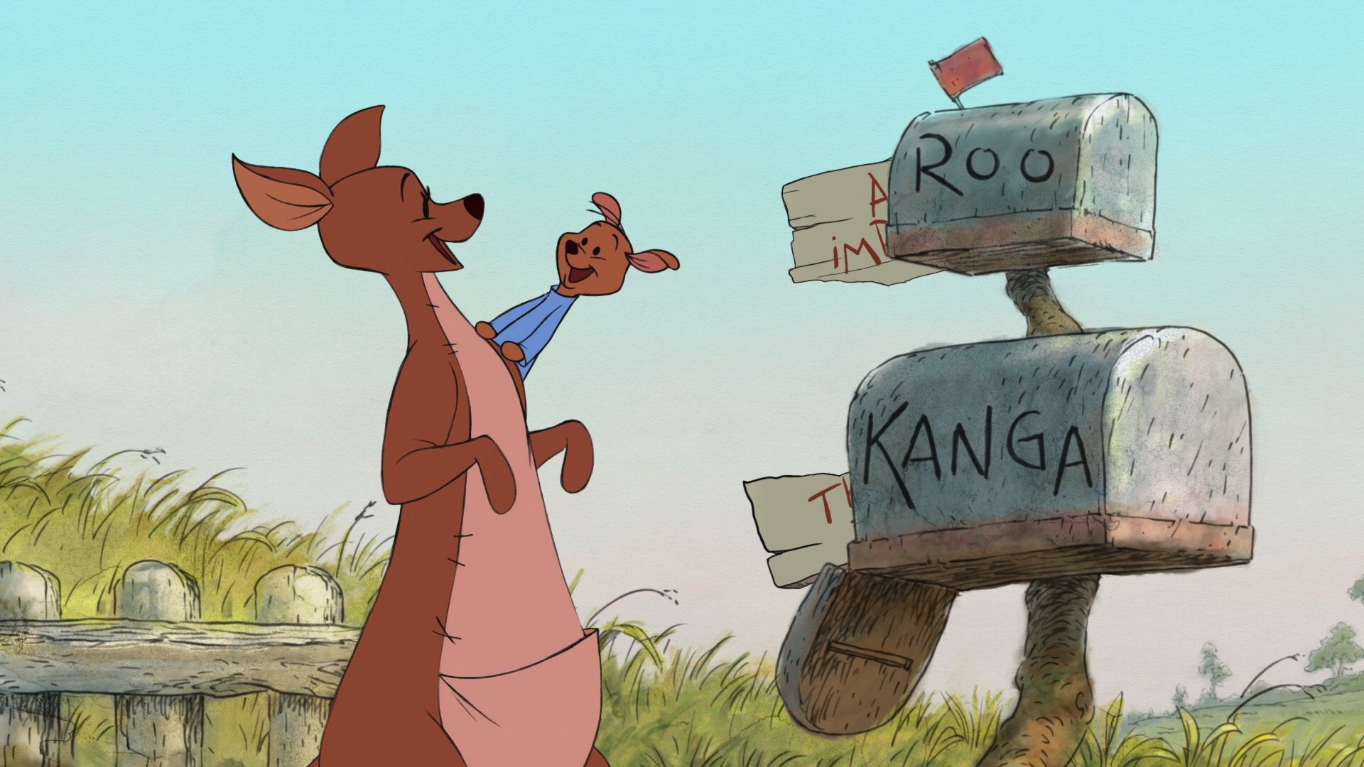 Kanga, Winnie-the-Pooh characters, Animation, Image Abyss, 1920x1080 Full HD Desktop