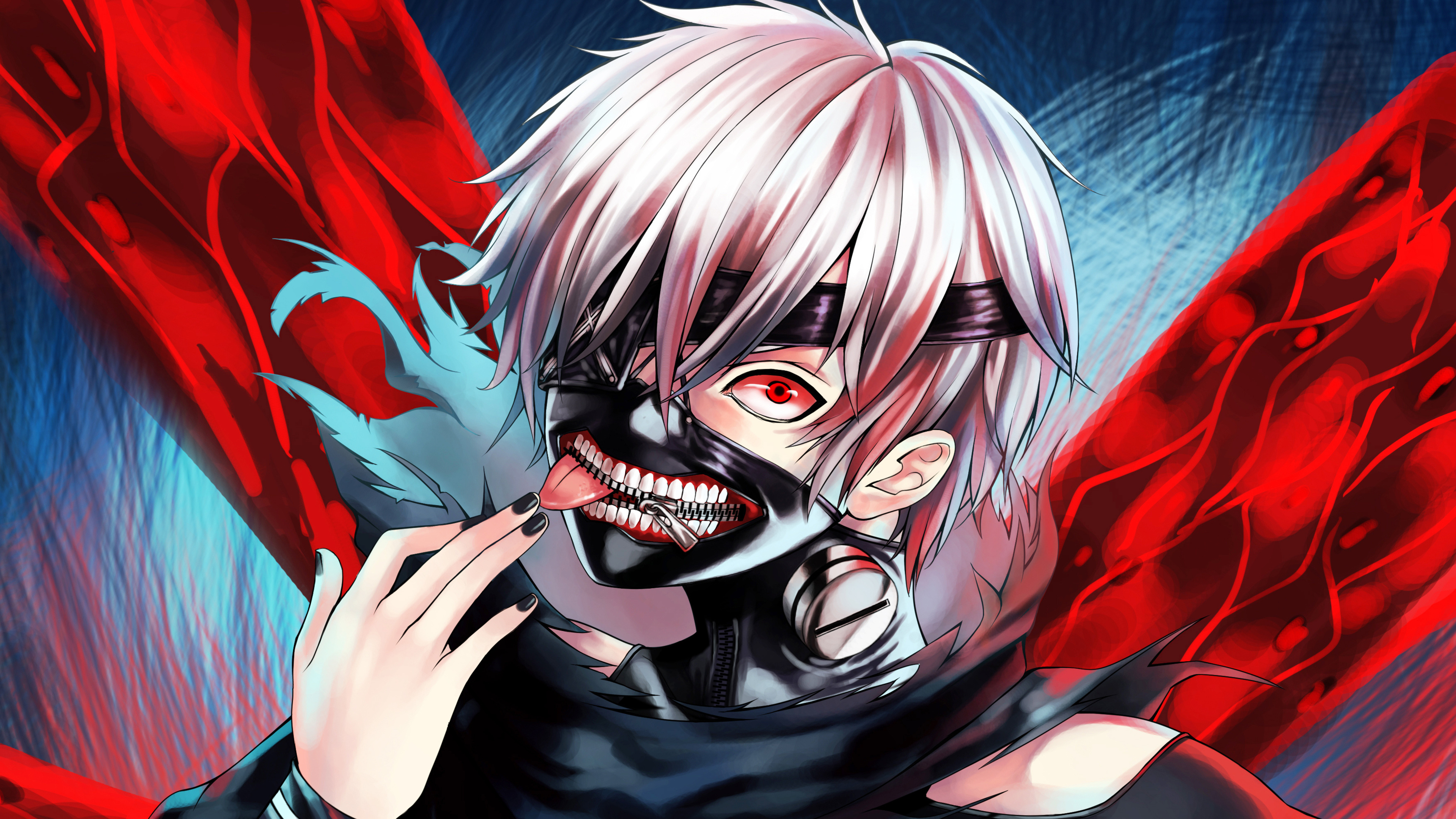 Tokyo Ghoul, Anime, 4K, HD, 3840x2160 4K Desktop