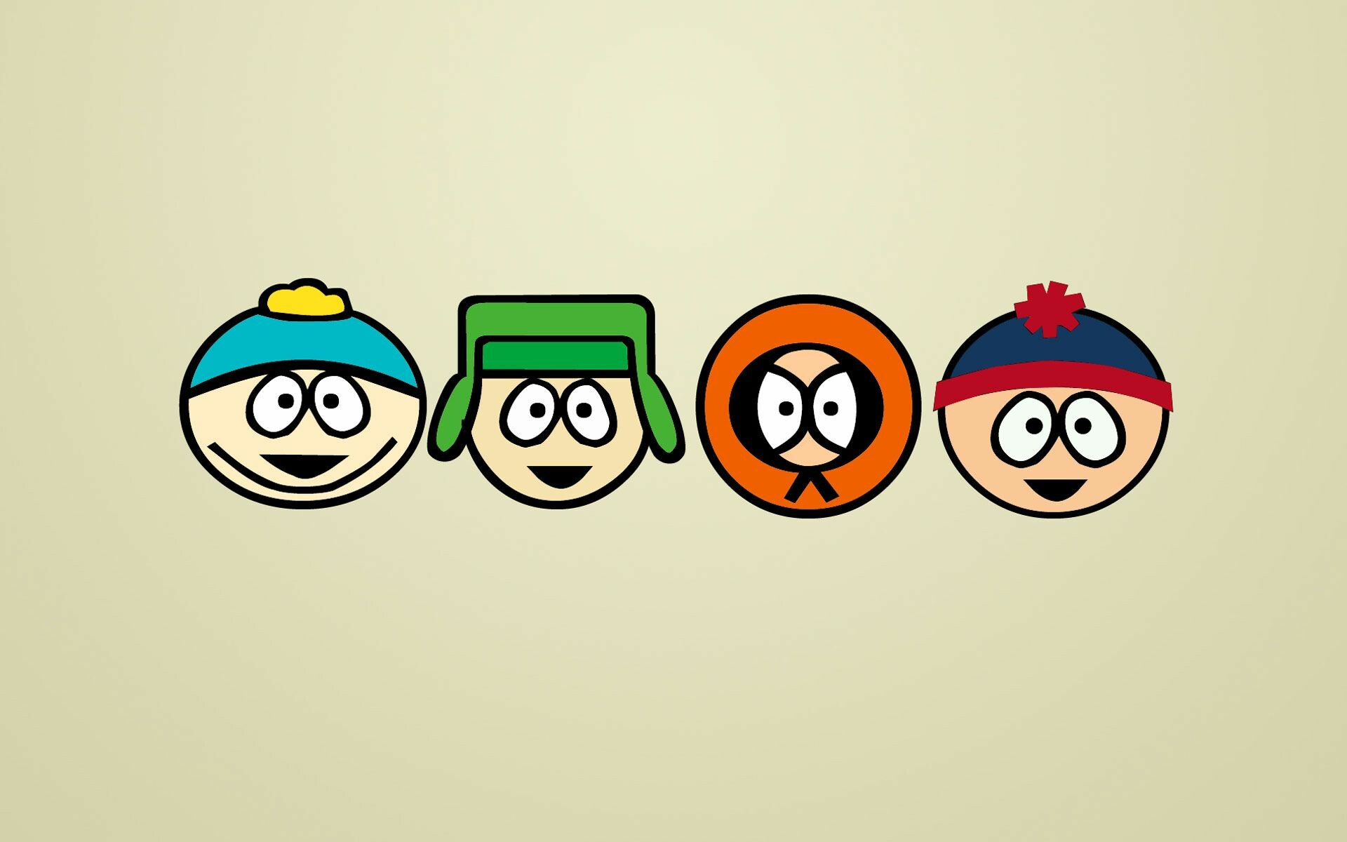 South Park: Cartman, Kyle, Kenny, and Stan, Adult animation. 1920x1200 HD Wallpaper.