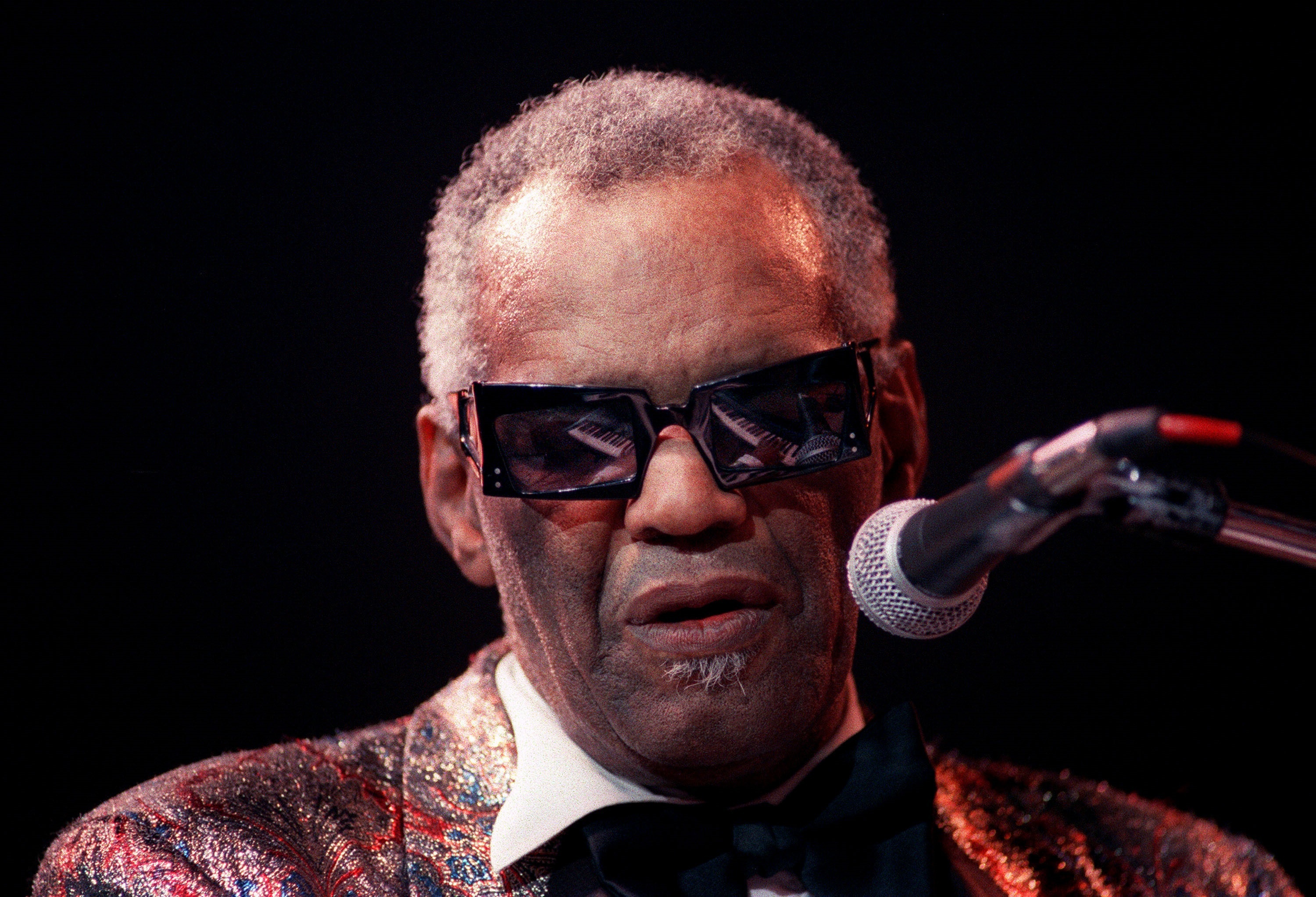 Ray Charles, Ethan Simpson's wallpapers, Musical legend, Iconic photos, 3000x2050 HD Desktop