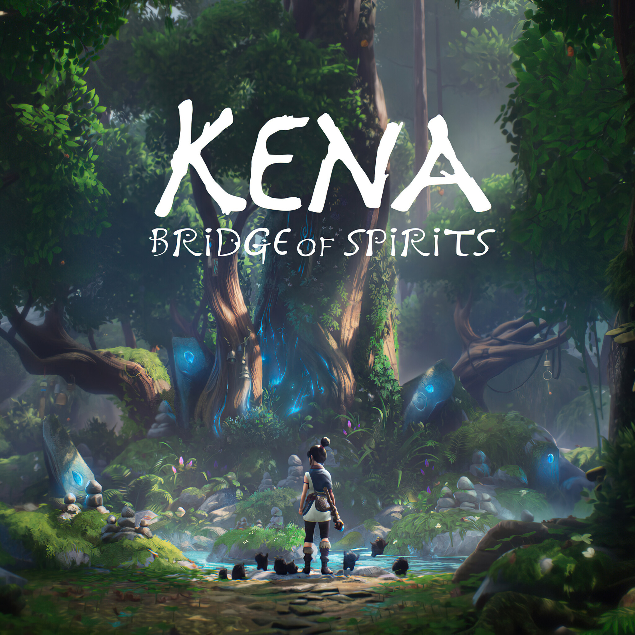 Kena: Bridge of Spirits: A physical version of the game was released by Maximum Games on November 19, 2021. 2050x2050 HD Wallpaper.