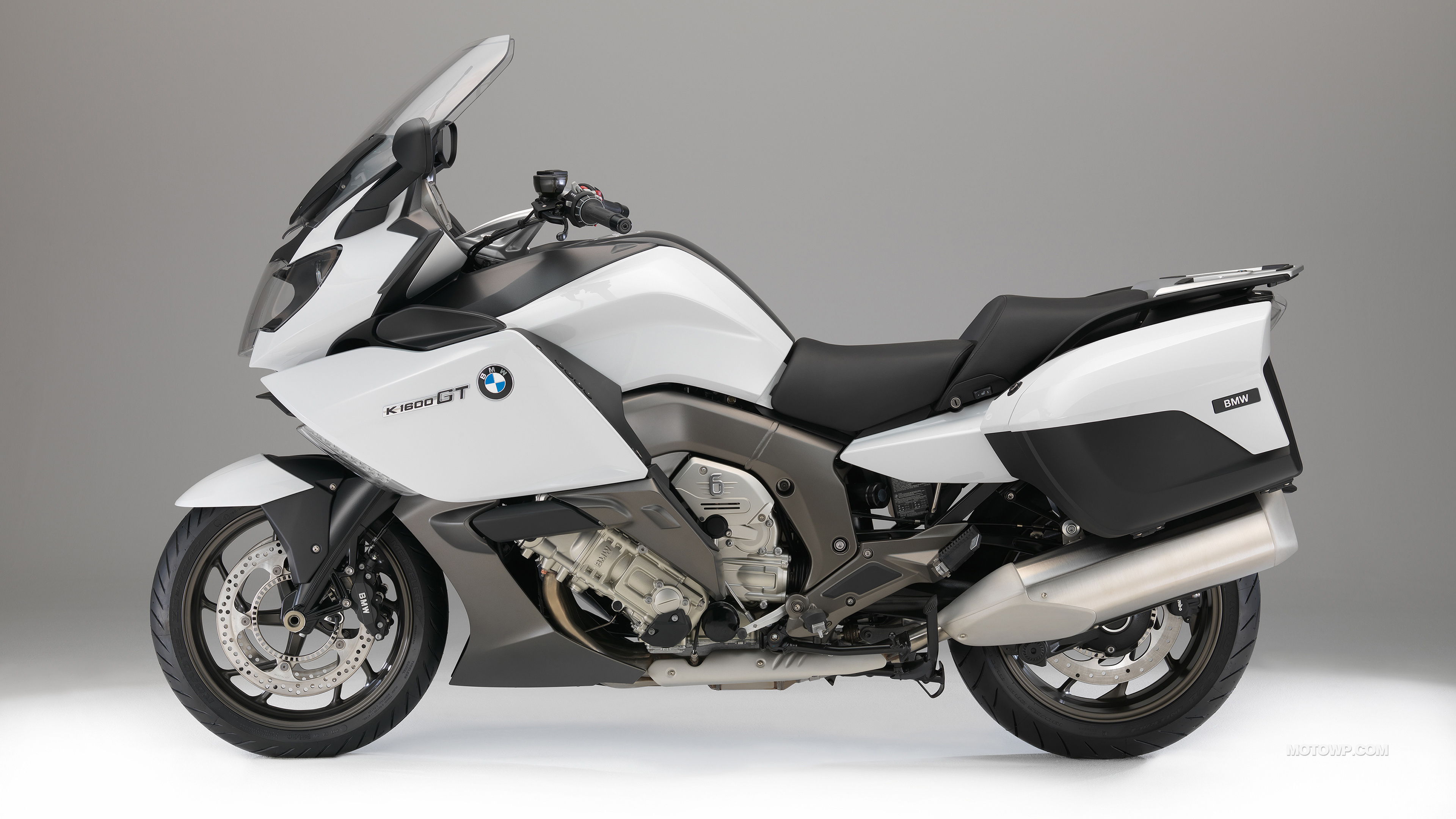 BMW K 1600 GT, Ultimate touring bike, Powerful performance, Stylish design, 3840x2160 4K Desktop