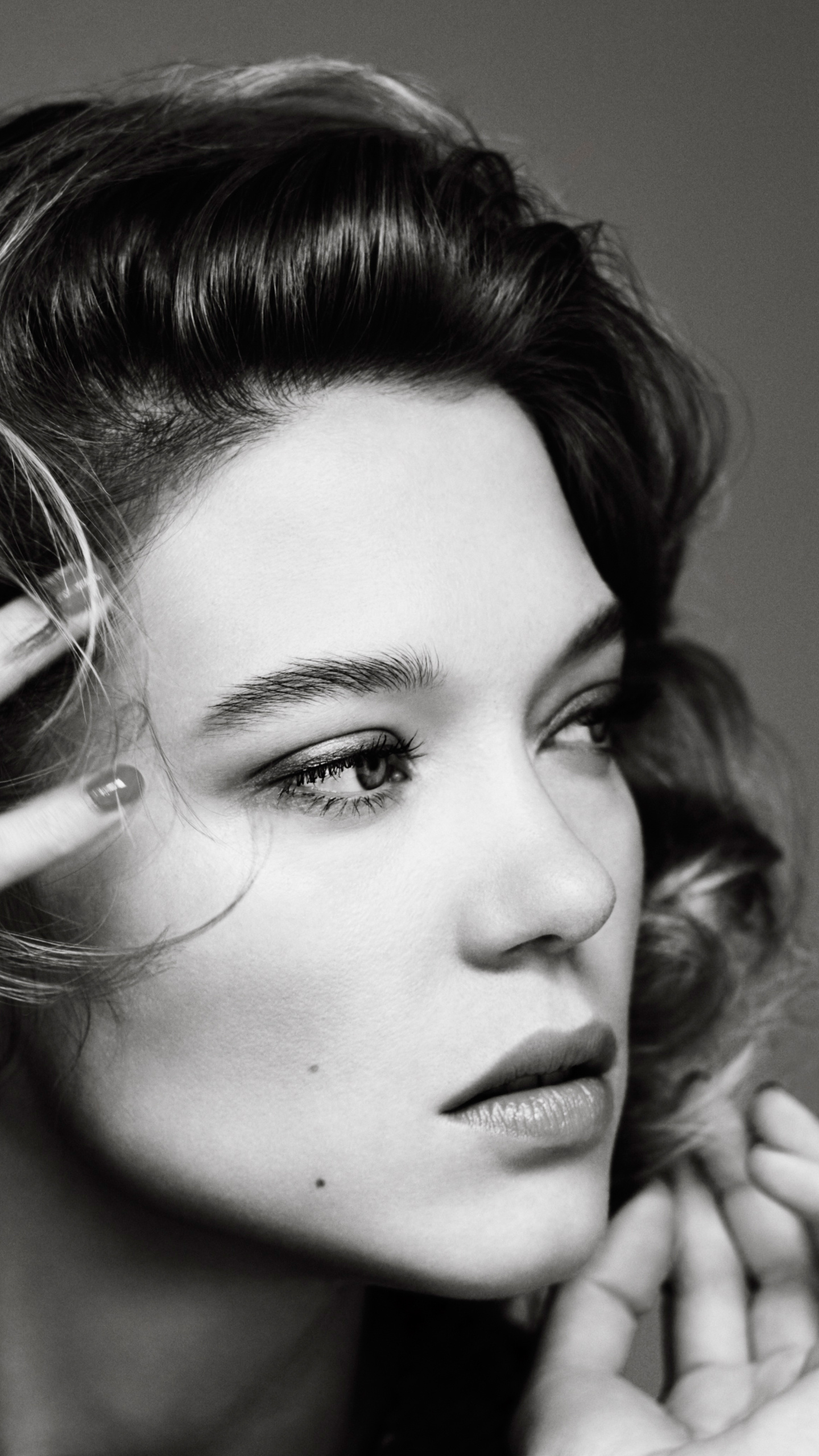 Lea Seydoux, Celebrity, Stunning images, French actress, 1440x2560 HD Phone