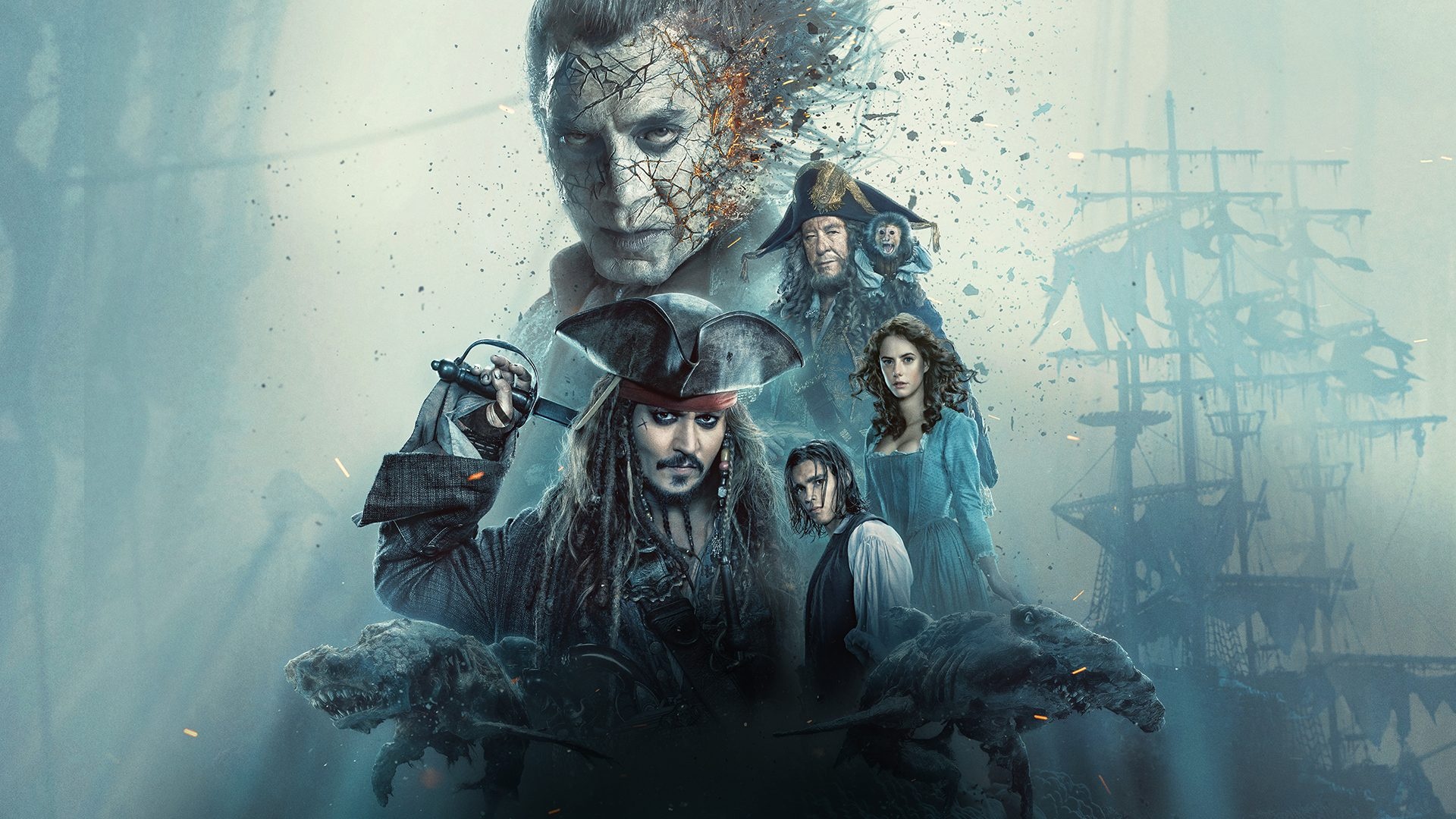 Captain Salazar, Pirates of the Caribbean reboot, Creative changes, Film news, 1920x1080 Full HD Desktop