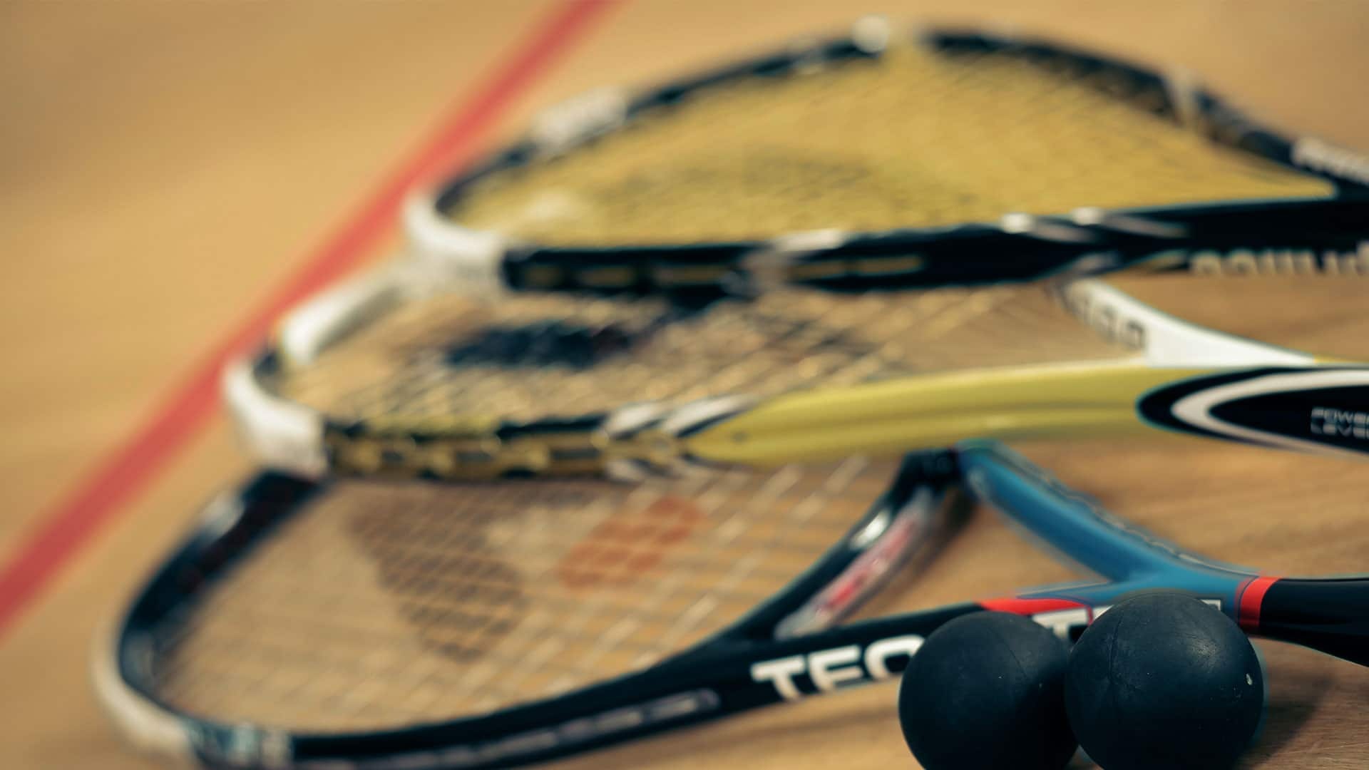 Squash (Sport): Singles or doubles game played in a four-walled courts, Indoor racquet sport. 1920x1080 Full HD Wallpaper.