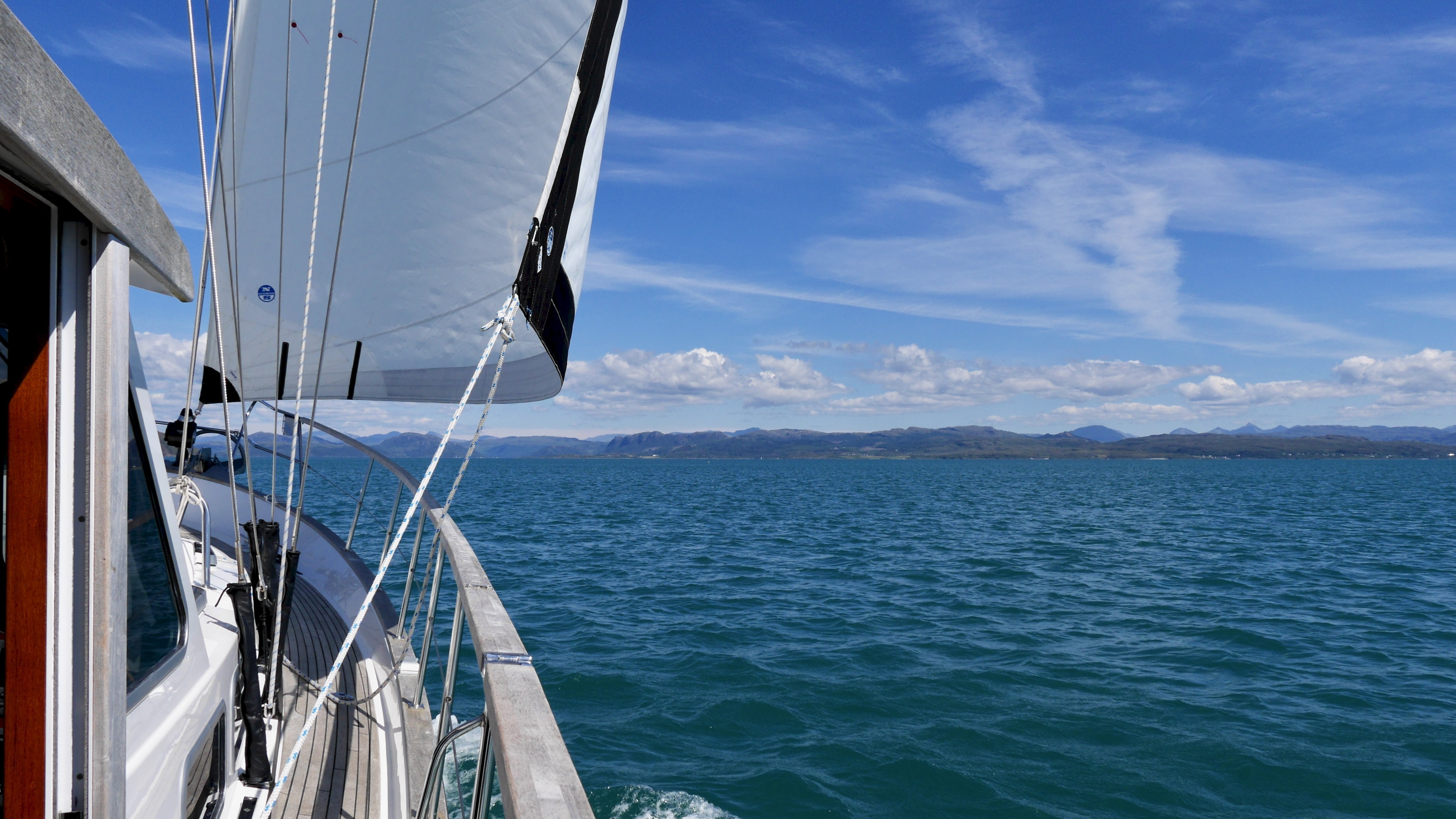 Sail boat travels, SY Suwena, Oceanic adventure, Yacht journey, 3840x2160 4K Desktop
