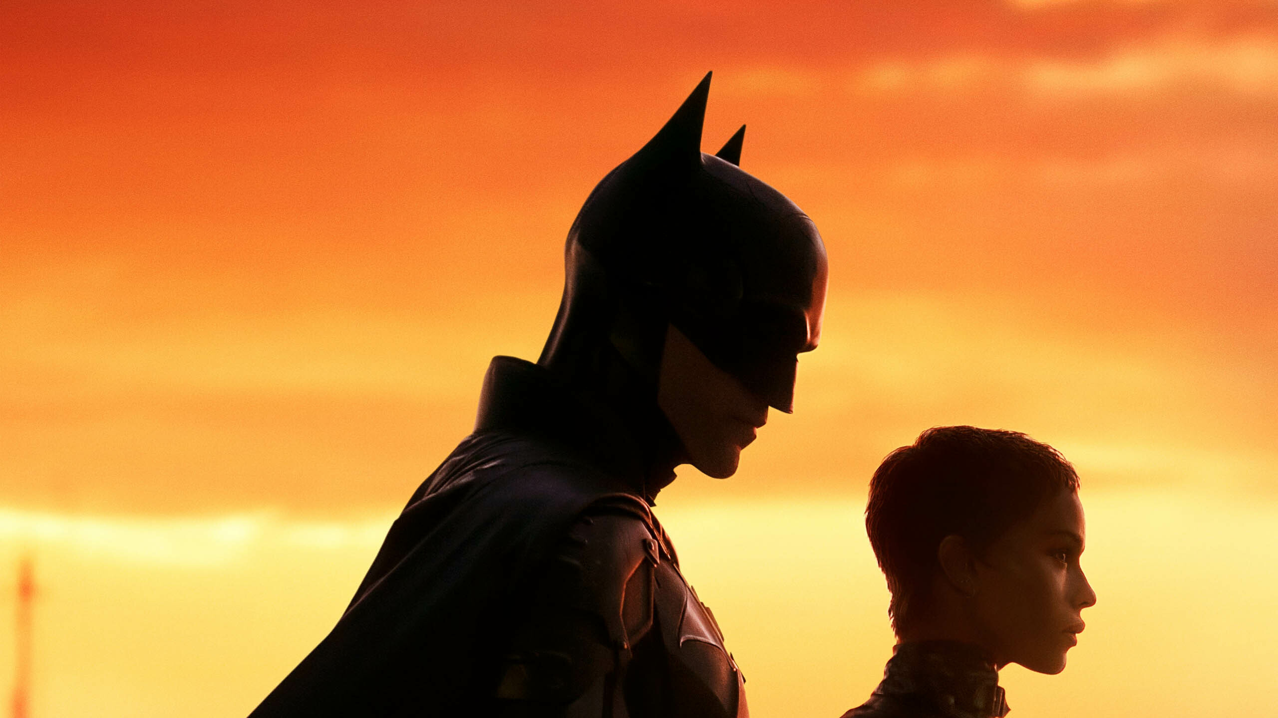 The Batman (2022): Robert Pattinson as Bruce Wayne, Zoe Kravitz as Selina Kyle, Catwoman. 2560x1440 HD Wallpaper.