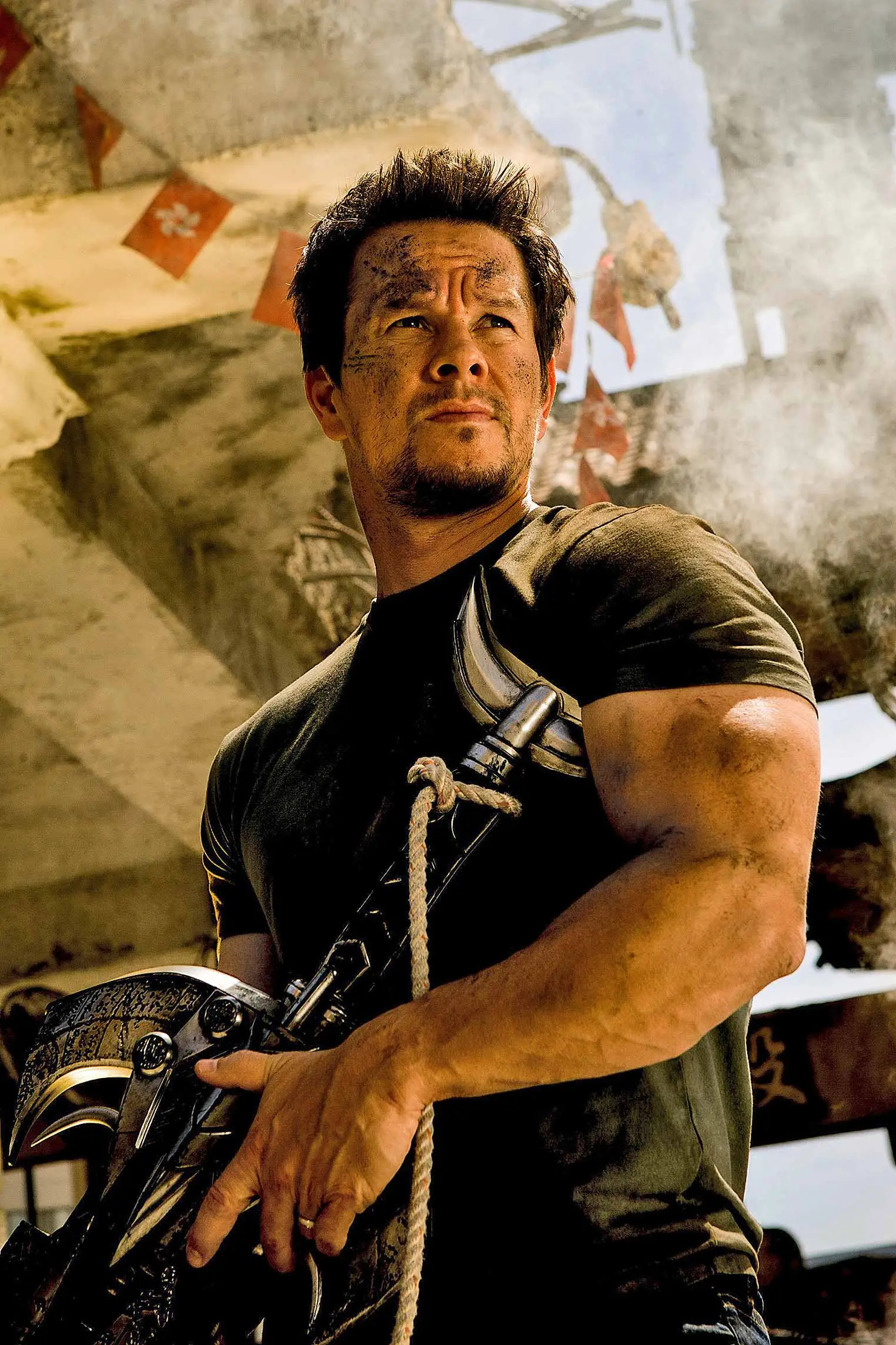 Mark Wahlberg, Transformers Age of Extinction, Botsh t crazy time, Review, 1530x2290 HD Handy