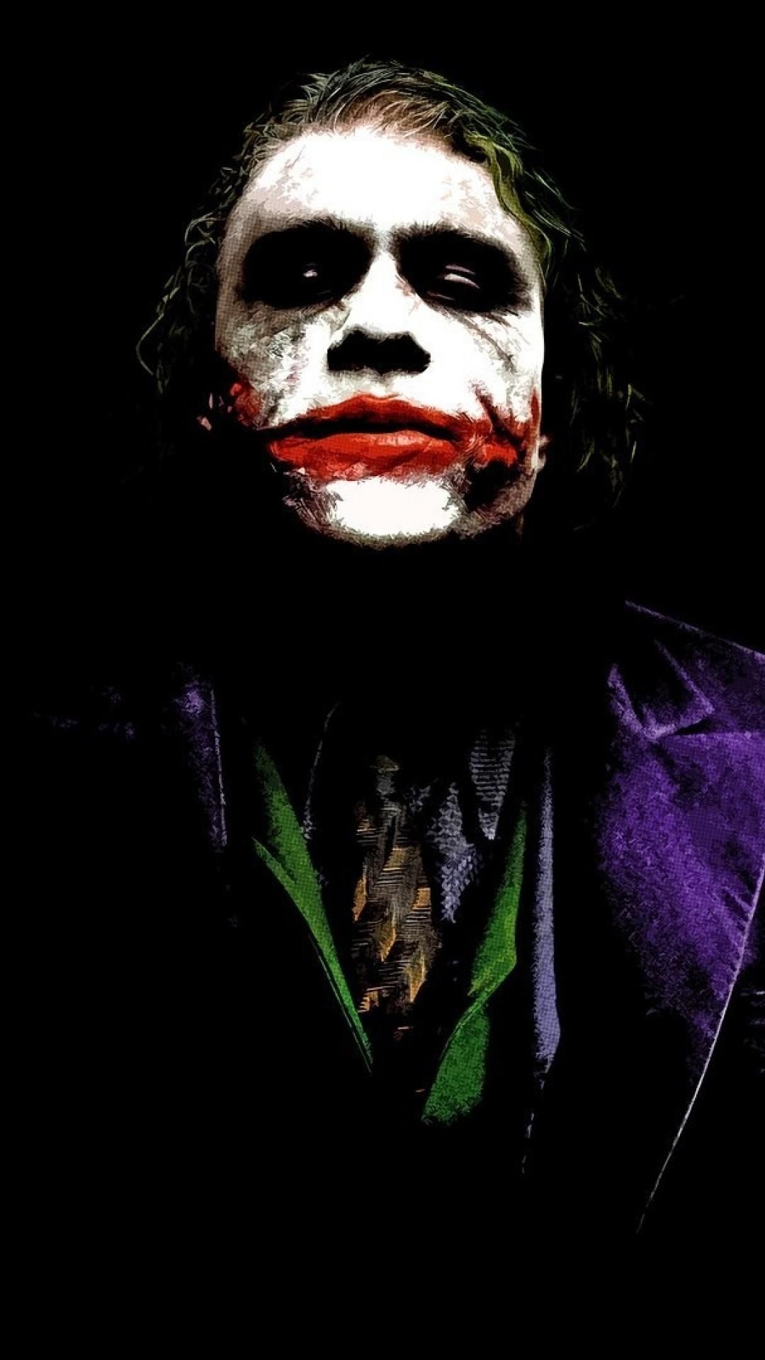 Heath Ledger, Joker, iPhone wallpaper, Joker iPhone, 1080x1920 Full HD Phone