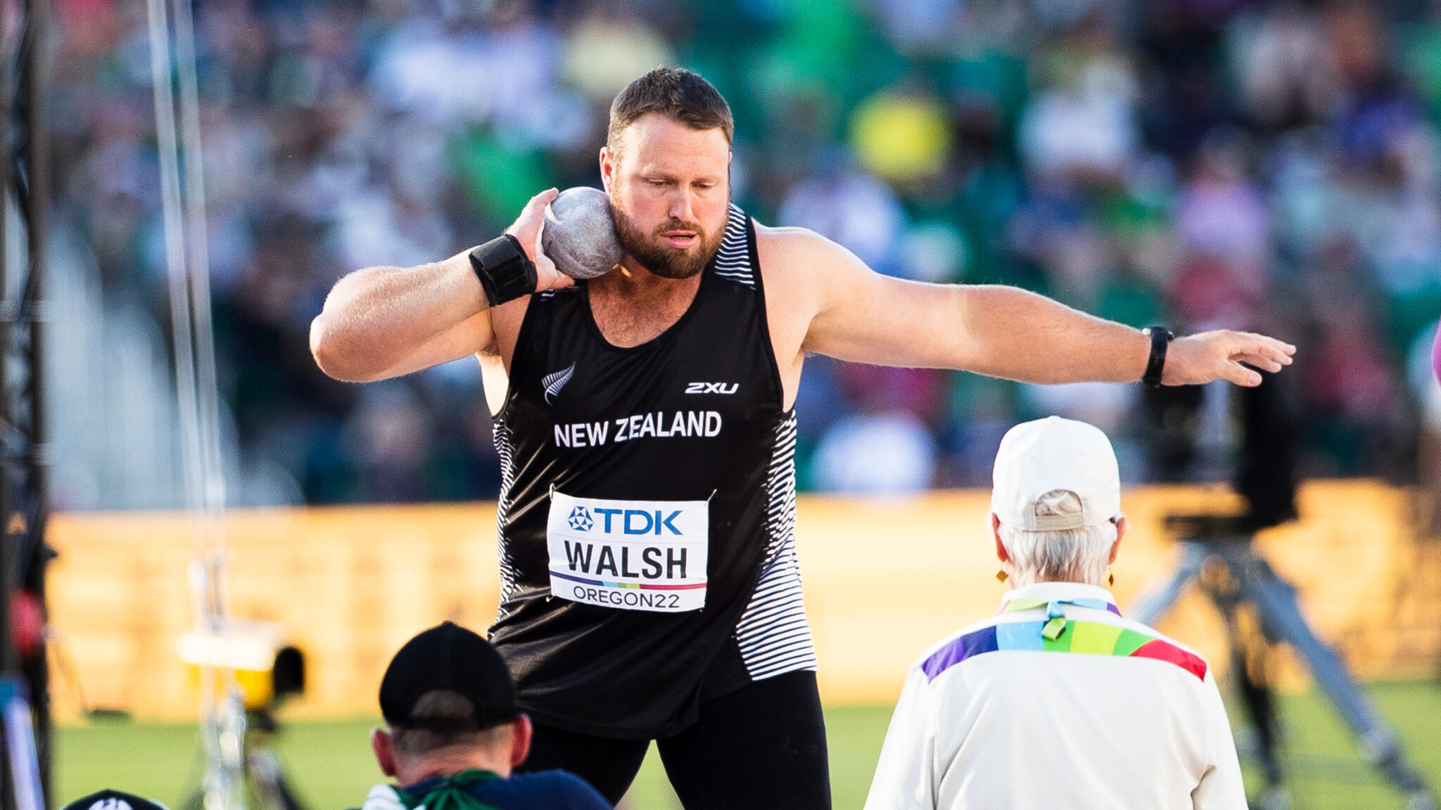 Tom Walsh, Missed global medal, Athletics New Zealand, 2050x1160 HD Desktop