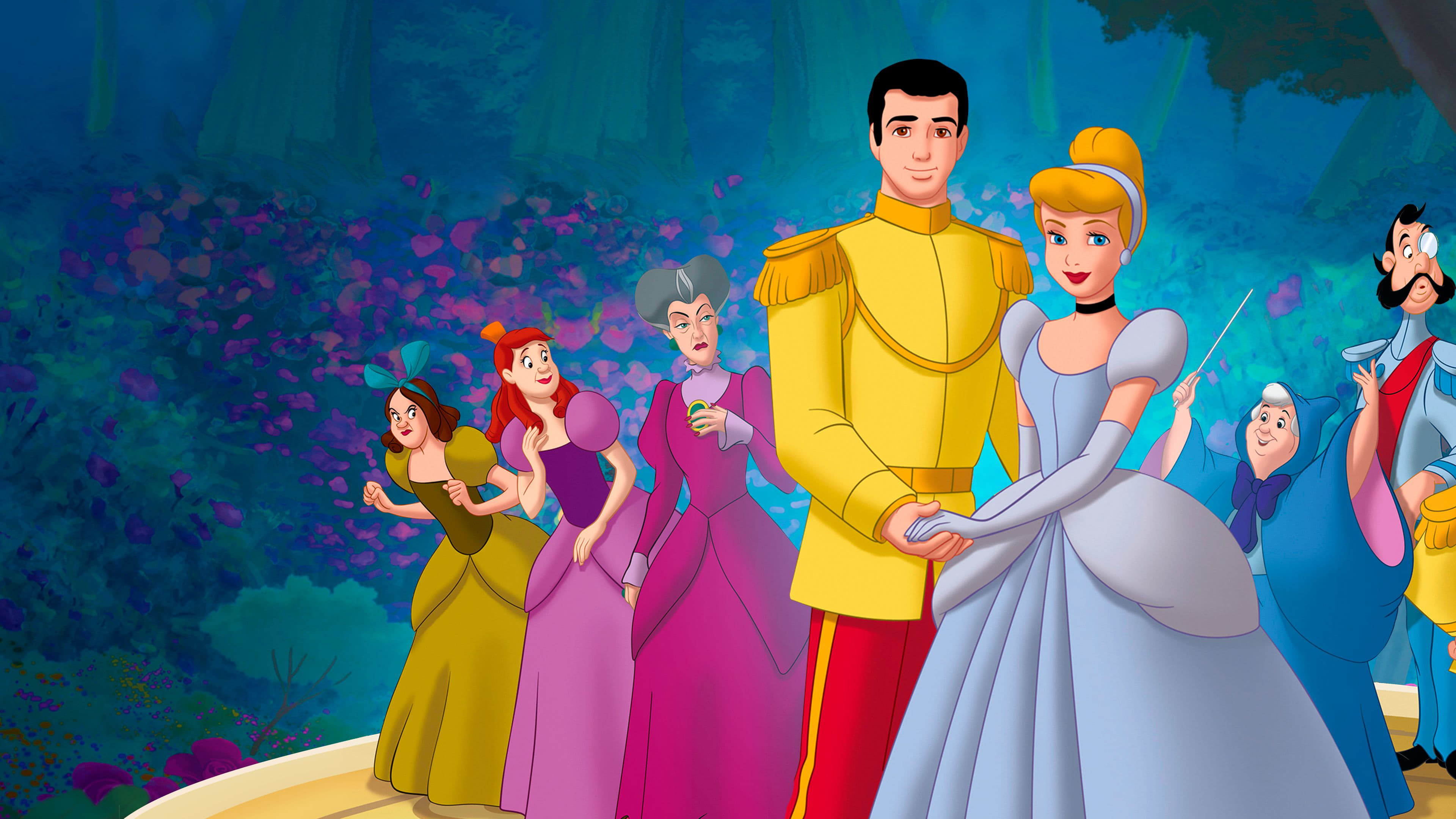 Cinderella 3, A twist in time, Animated adventure, Beloved characters, 3840x2160 4K Desktop