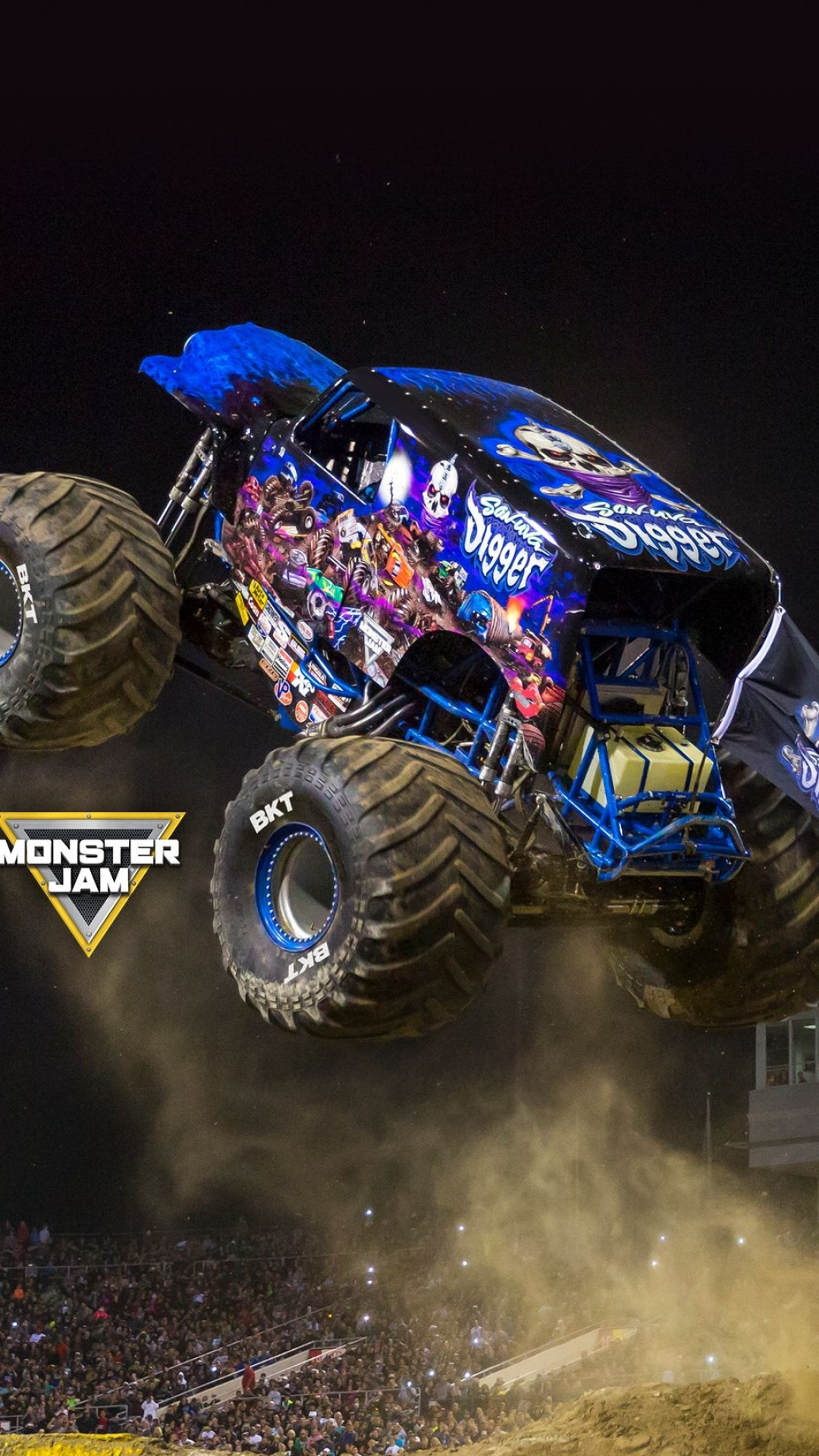 Monster Truck: A live motorsport event tour, Events around the U.S. and Canada, Freestyle. 1080x1920 Full HD Wallpaper.