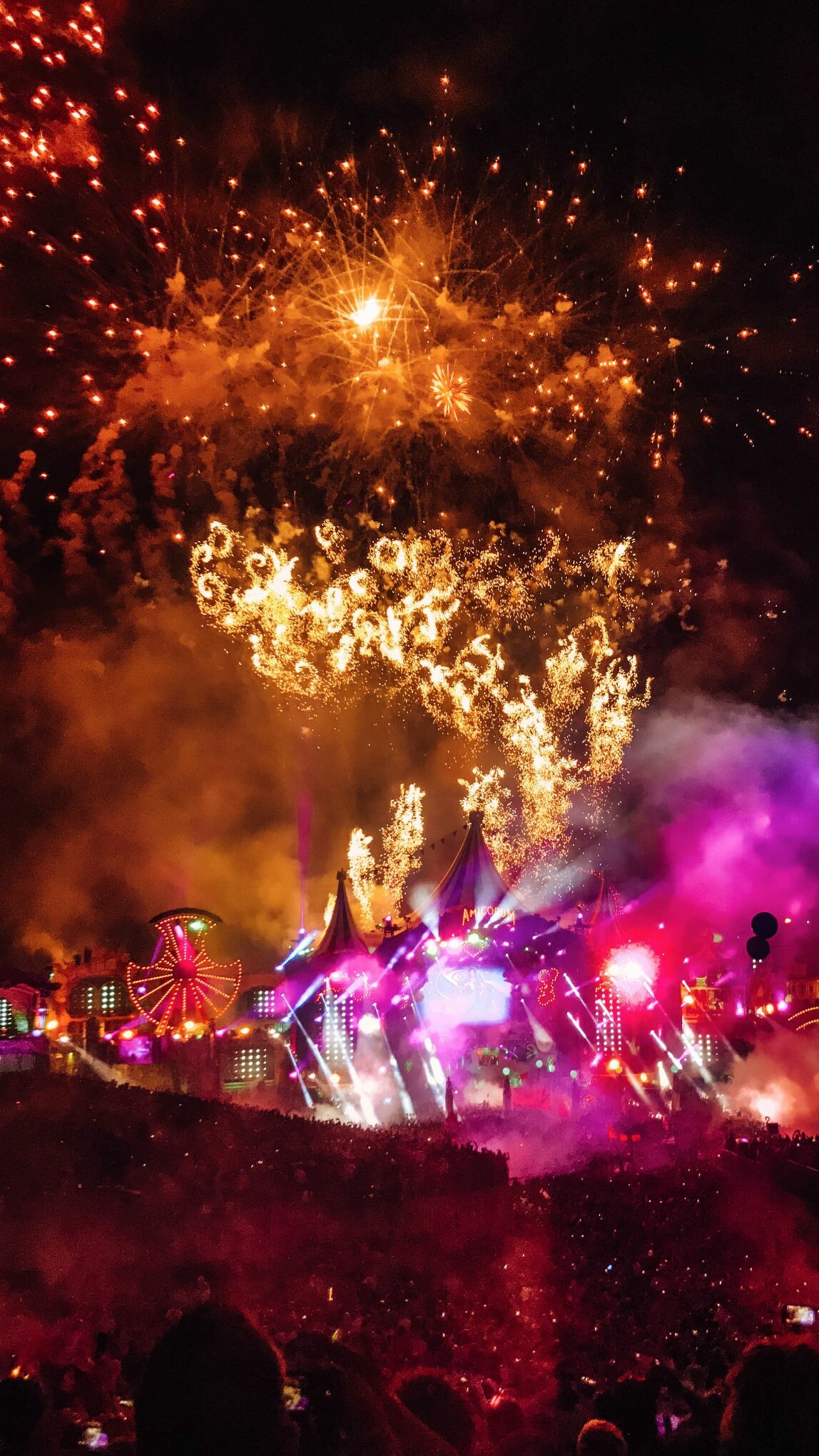Festival: Tomorrowland, Boom, Antwerp, Belgium. 1150x2040 HD Wallpaper.