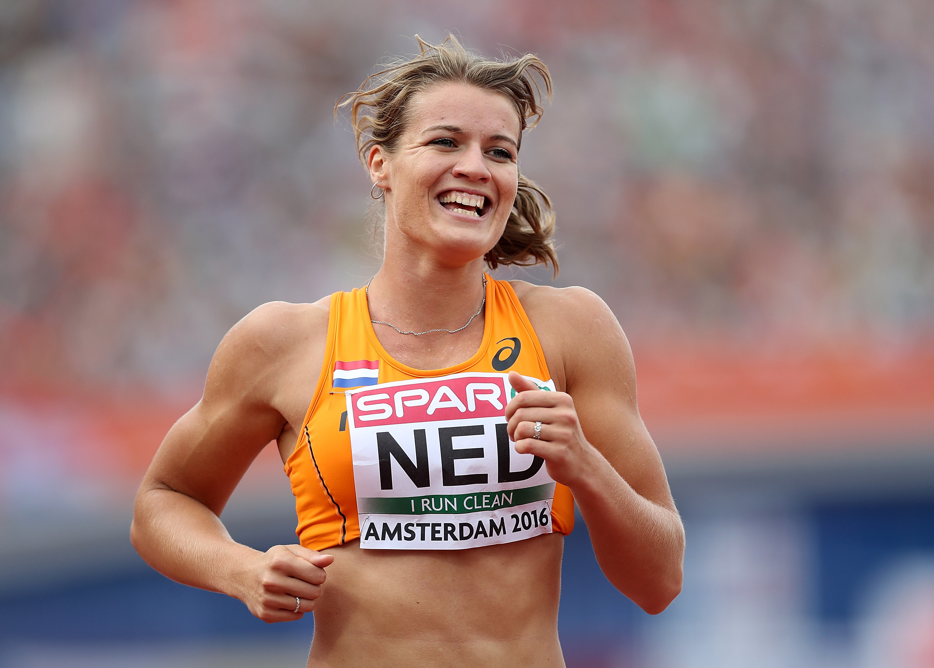 Dafne Schippers, Face of Rio Olympics, Dutch sprinter, Olympic dreams, 3000x2150 HD Desktop