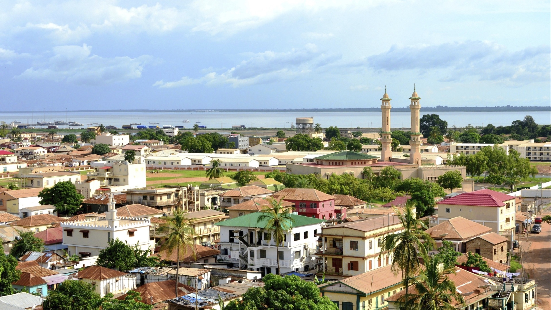 Banjul (Gambia), Lissabon to Kapstadt, Kreuzfahrt rundreise, African adventure, 1920x1080 Full HD Desktop