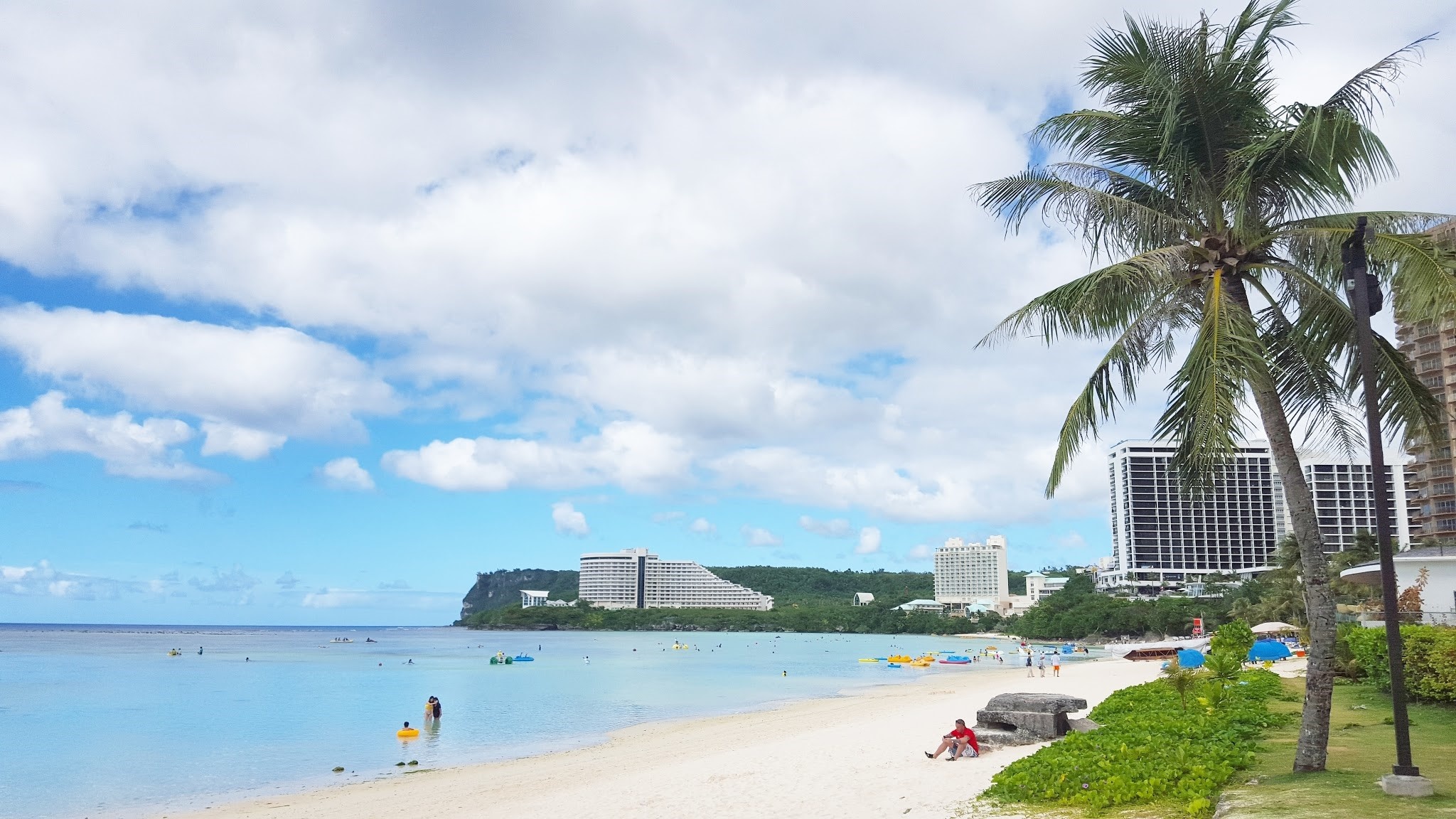 Guam beaches, Beautiful wallpaper, Paradise destinations, Ethan Sellers, 2050x1160 HD Desktop