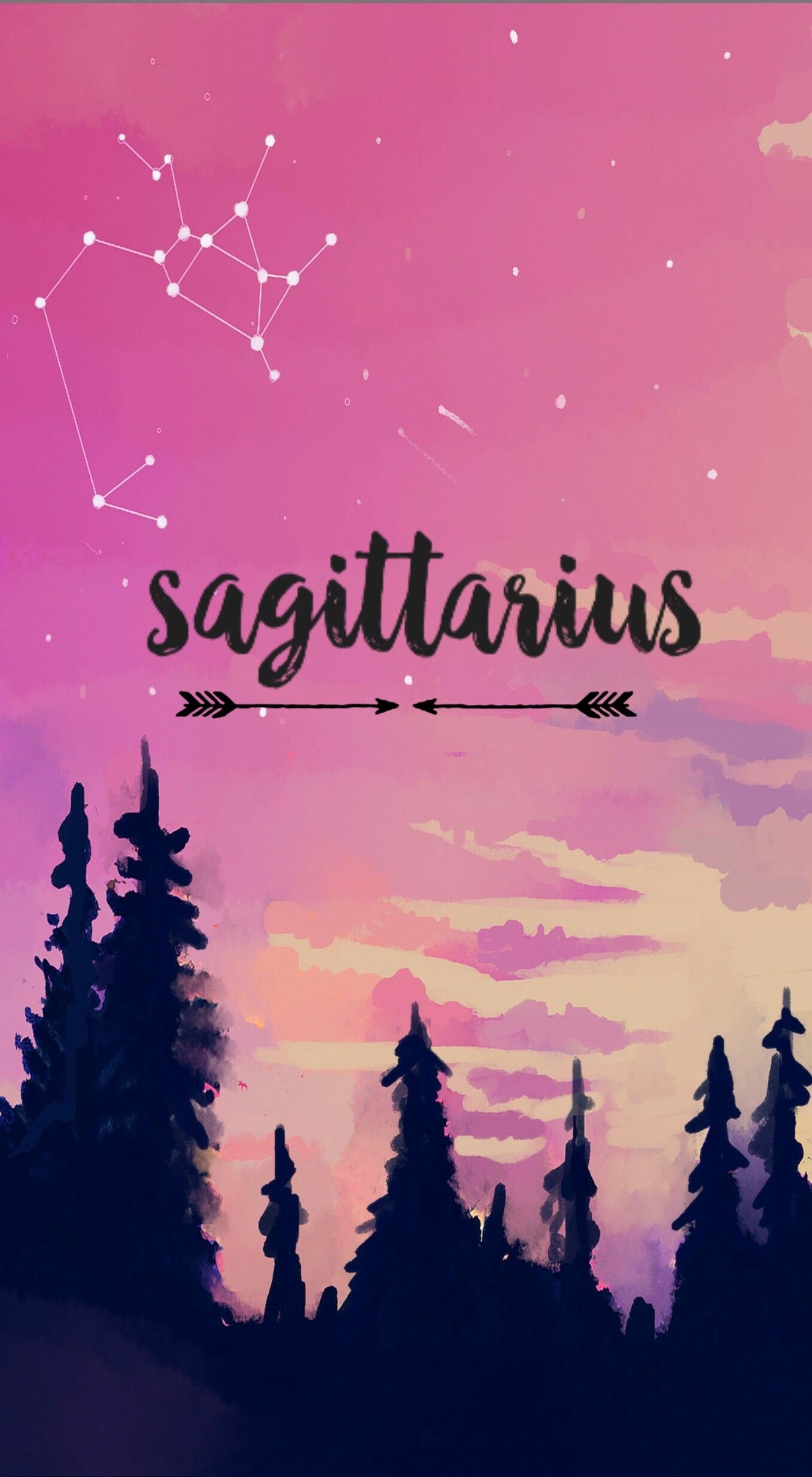 Zodiac Signs, Sagittarius constellation, December zodiac, Zodiac art, 1360x2470 HD Phone