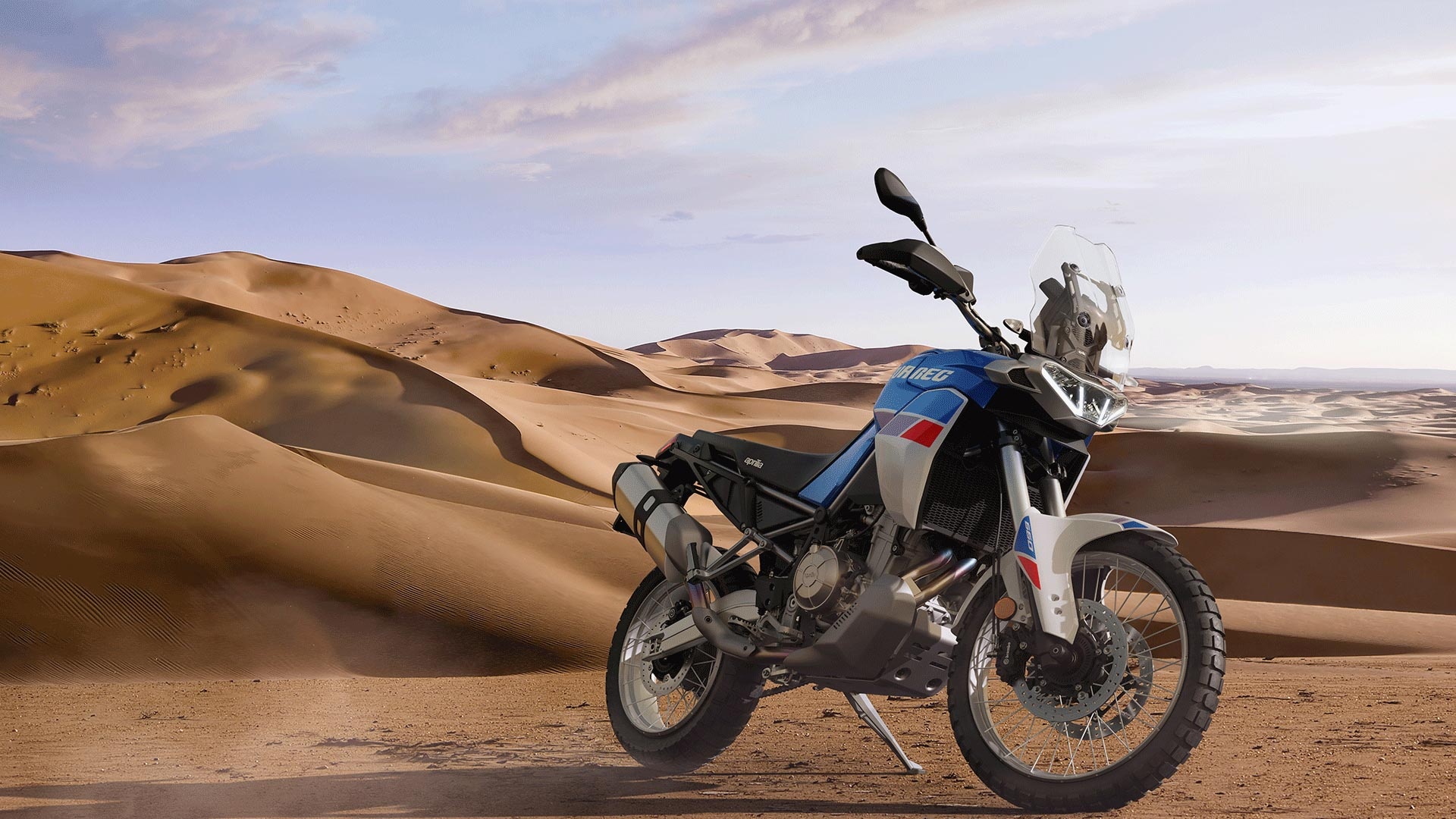 Aprilia Tuareg 660, 80hp on tap, Asphalt and rubber, Adventure bike, 1920x1080 Full HD Desktop