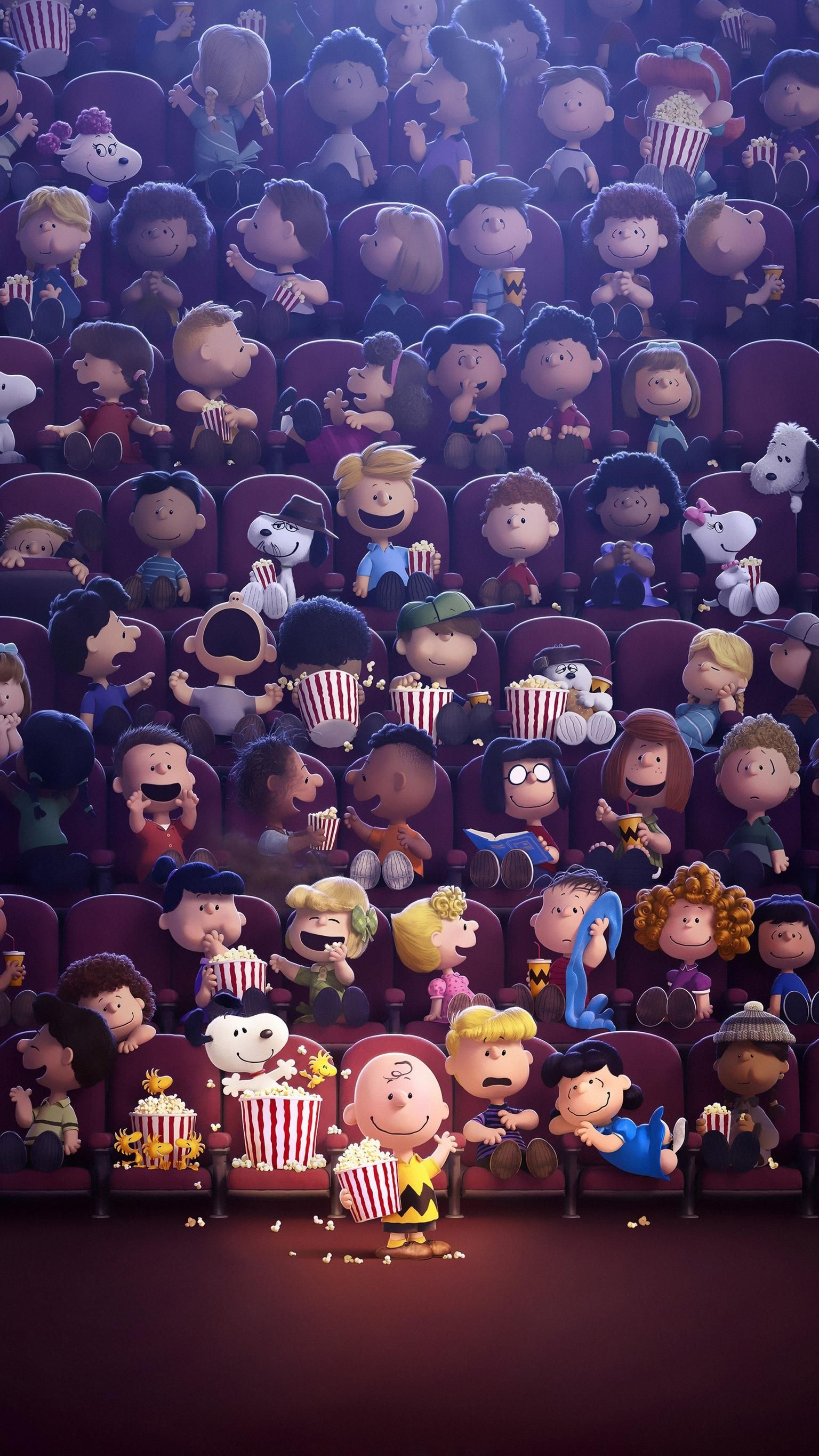 The Peanuts Movie, Whimsical animation, Quirky humor, Timeless nostalgia, 1540x2740 HD Phone