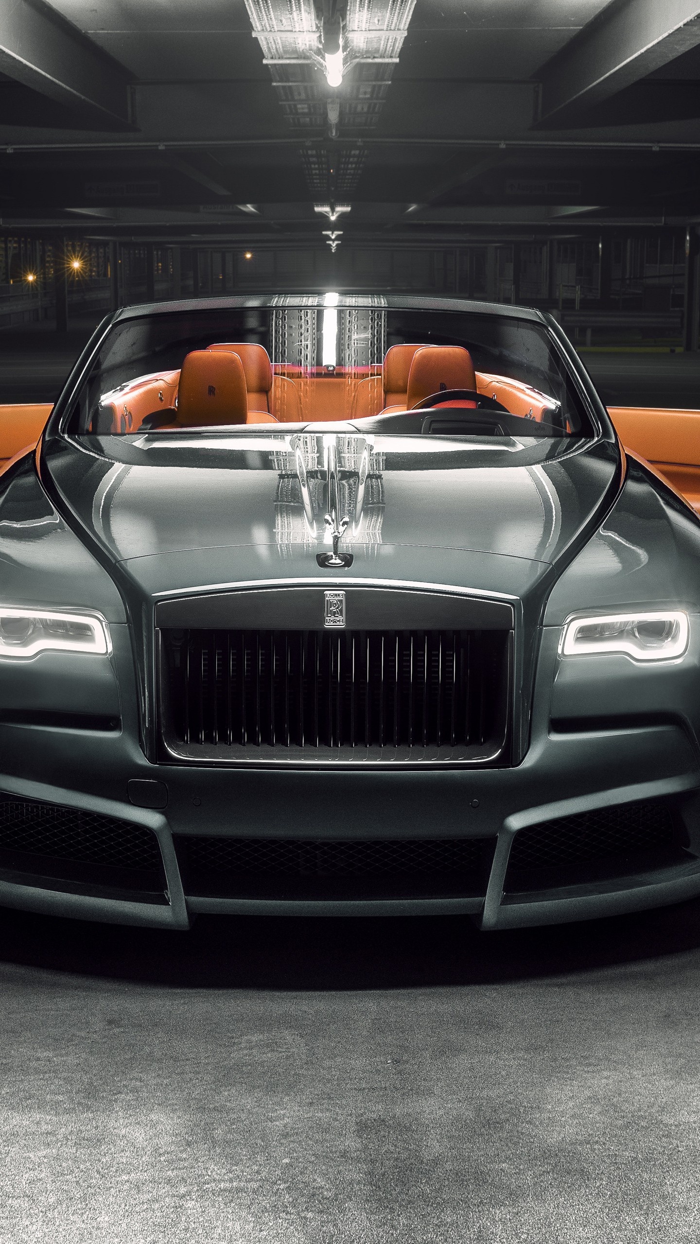 Rolls-Royce Dawn, Overdose luxury, Silver beauty, Cars and bikes, 1440x2560 HD Handy