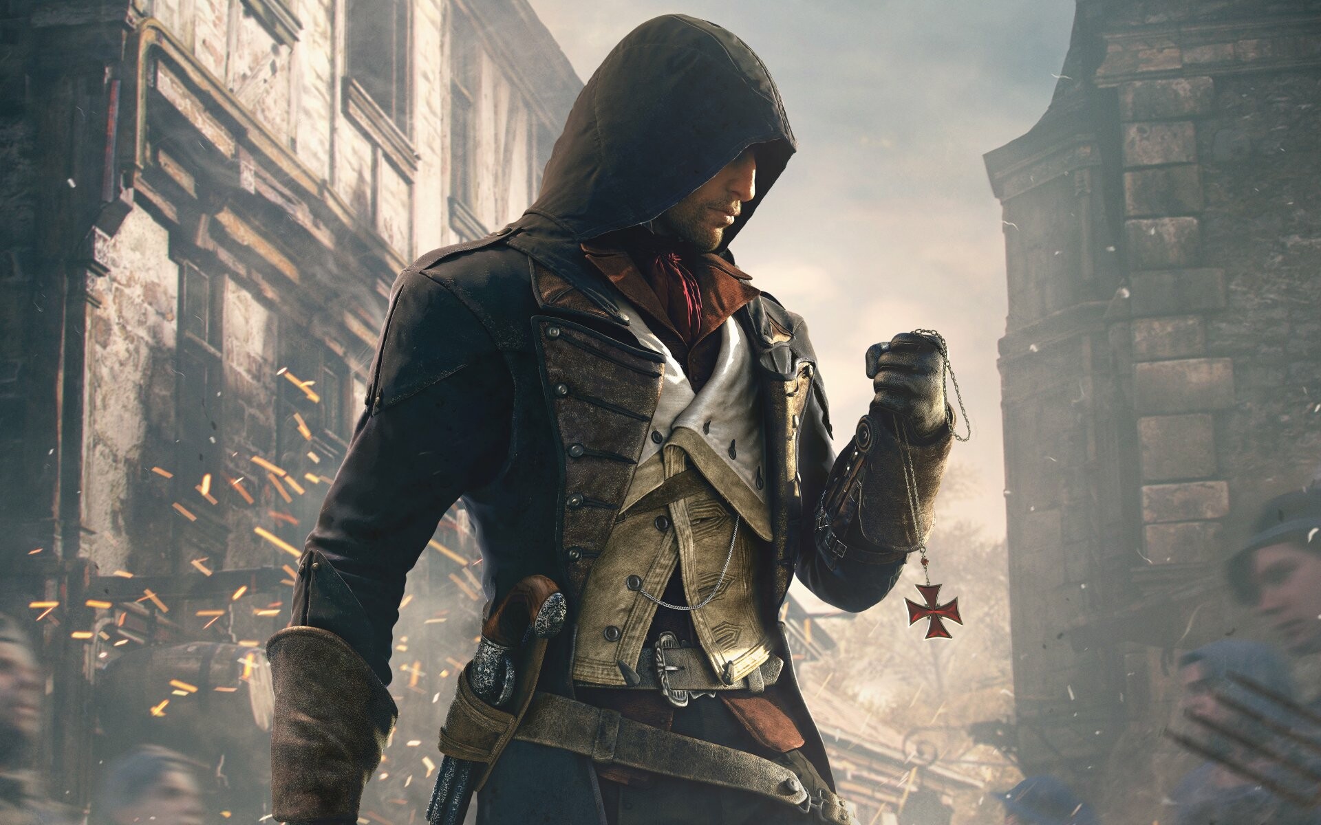 Assassin's Creed: Unity, Arno Victor Dorian, A member of the French Brotherhood. 1920x1200 HD Background.