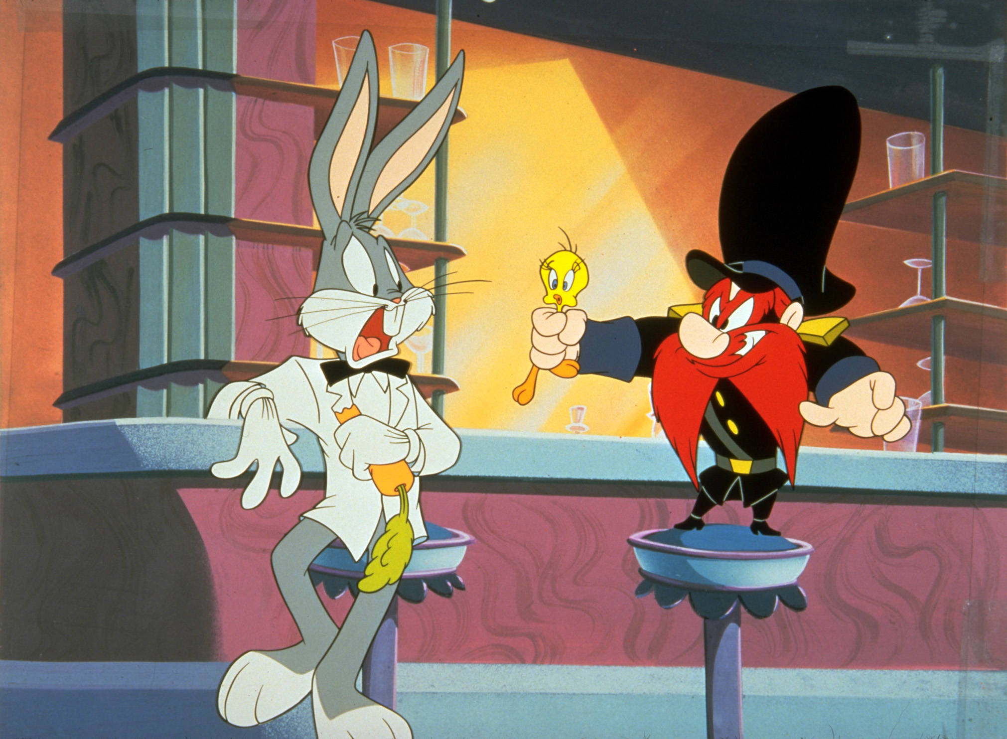 Yosemite Sam, Looney Tunes, Tweety, Bugs Bunny, 2030x1490 HD Desktop