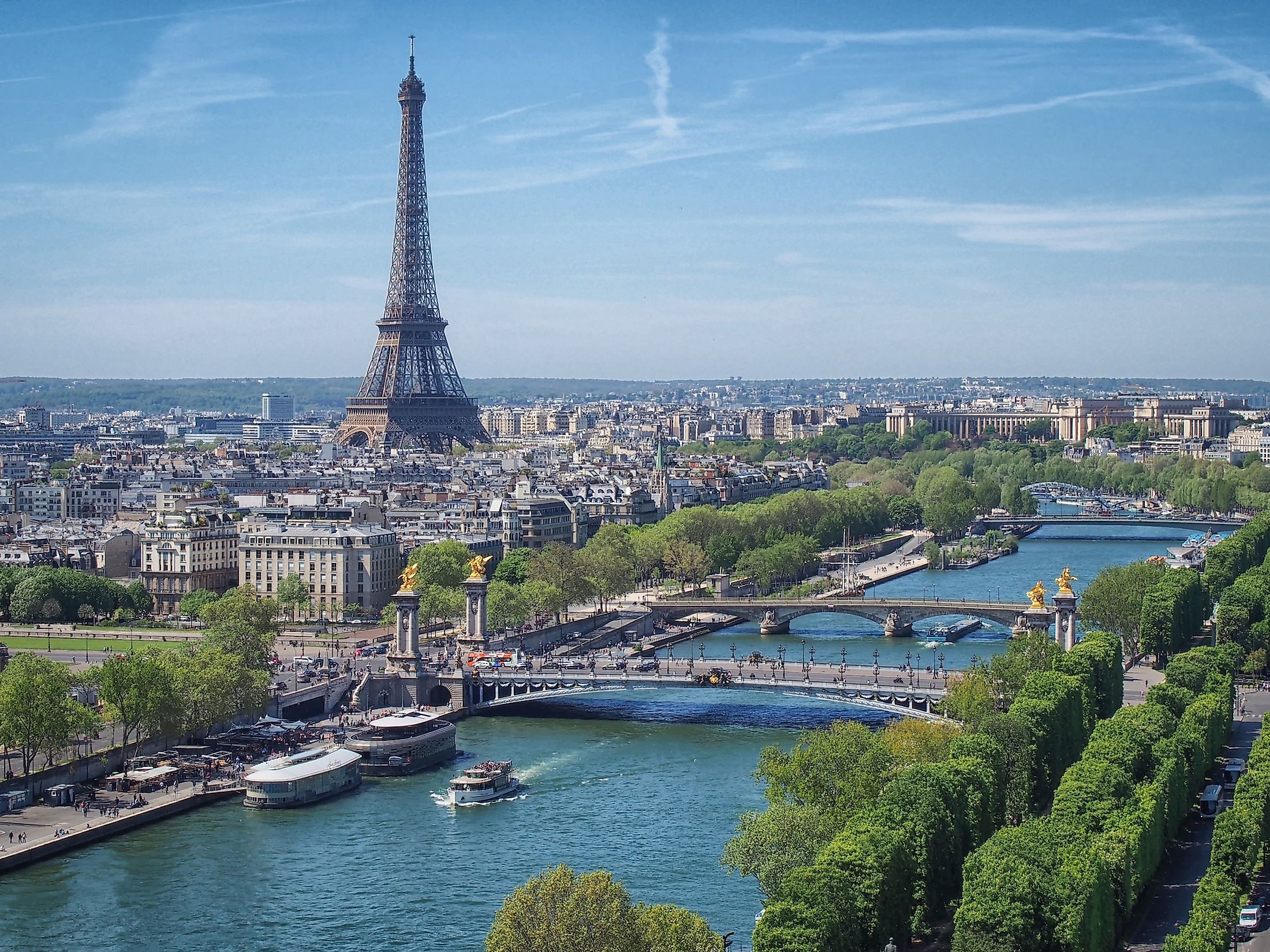 Seine River, Travels, Worldatlas, River, 2200x1650 HD Desktop