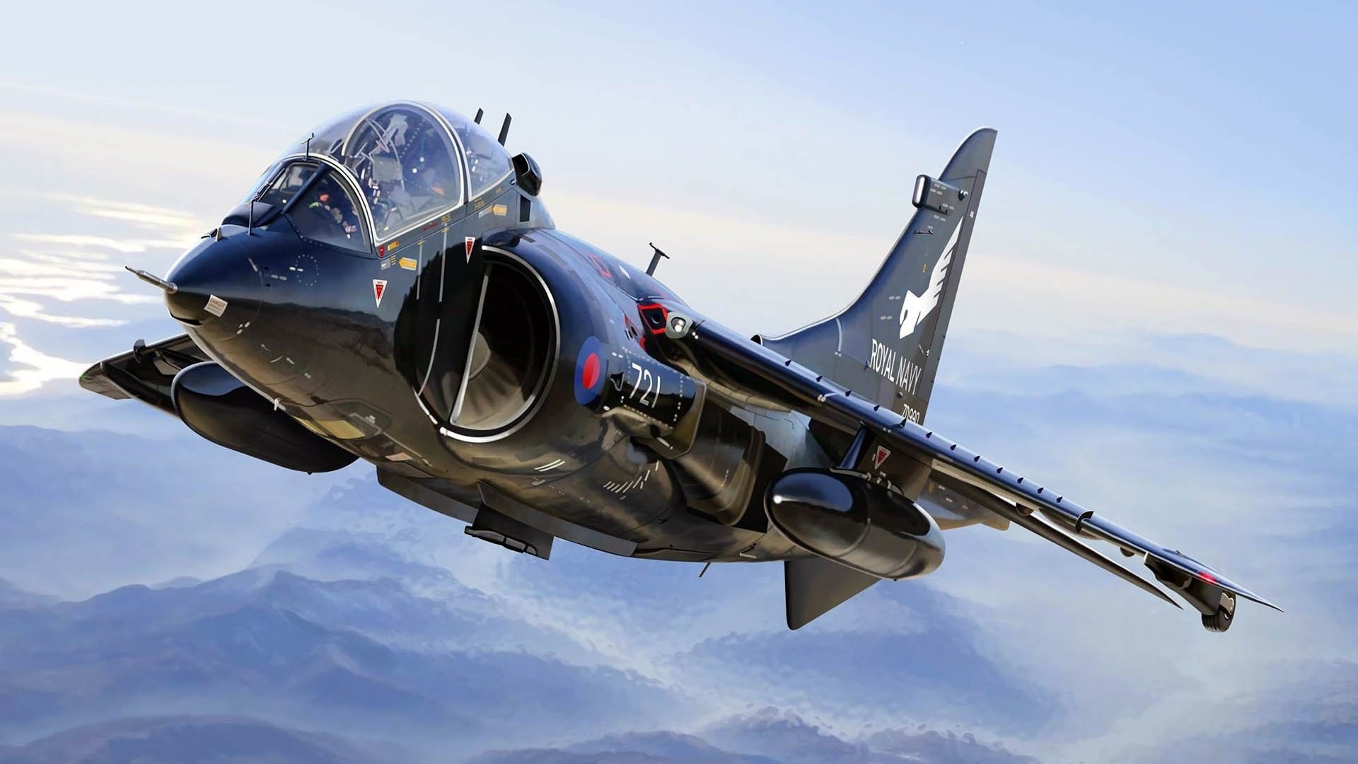 British Aerospace Harrier II, HD wallpaper, British Aerospace Harrier II, 1920x1080 Full HD Desktop