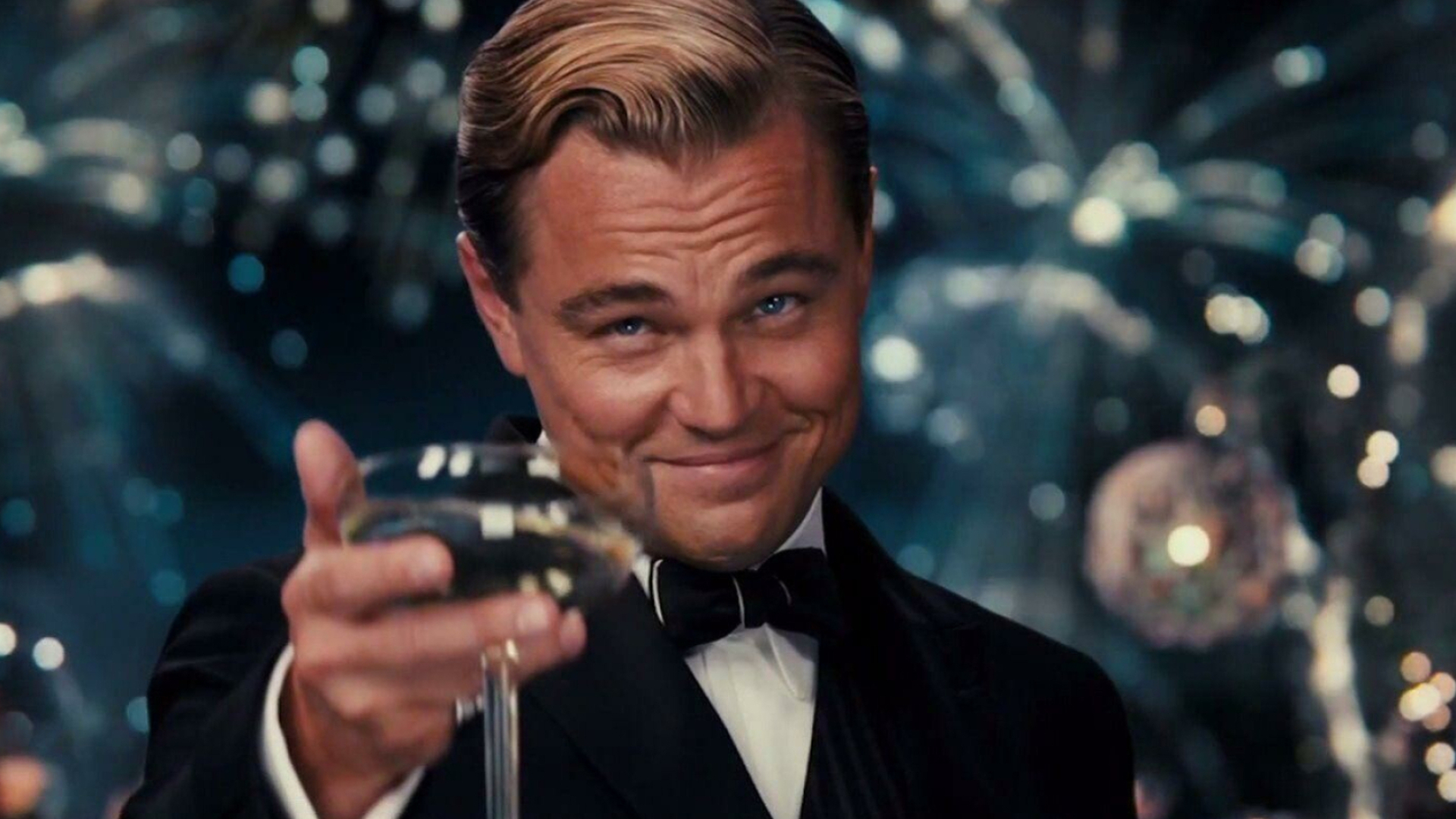 The Great Gatsby: Leonardo DiCaprio, Jay, Millionaire. 1920x1080 Full HD Background.