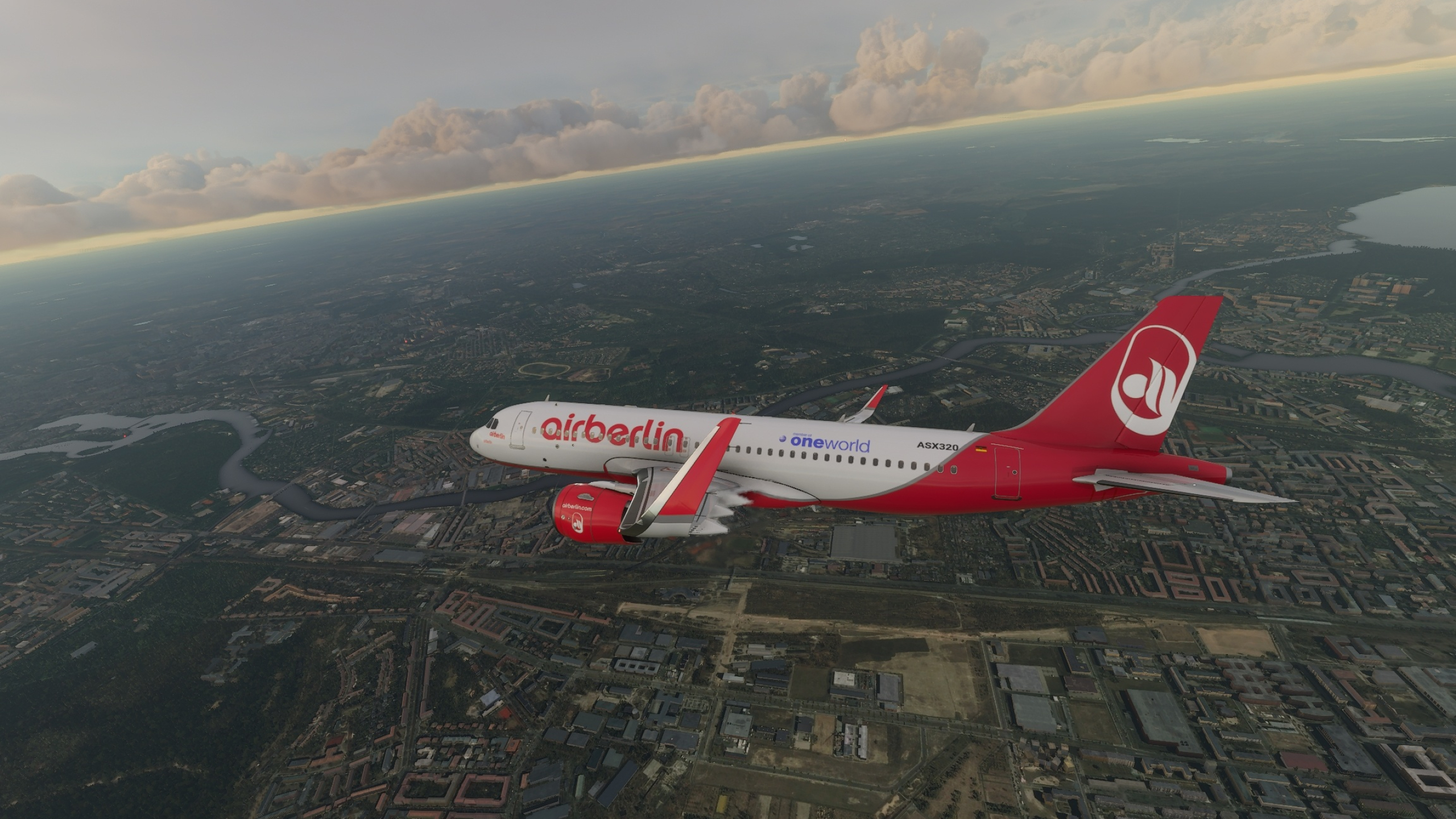 AirAsia, A320neo livery, Flight simulator, Livery list, 2560x1440 HD Desktop